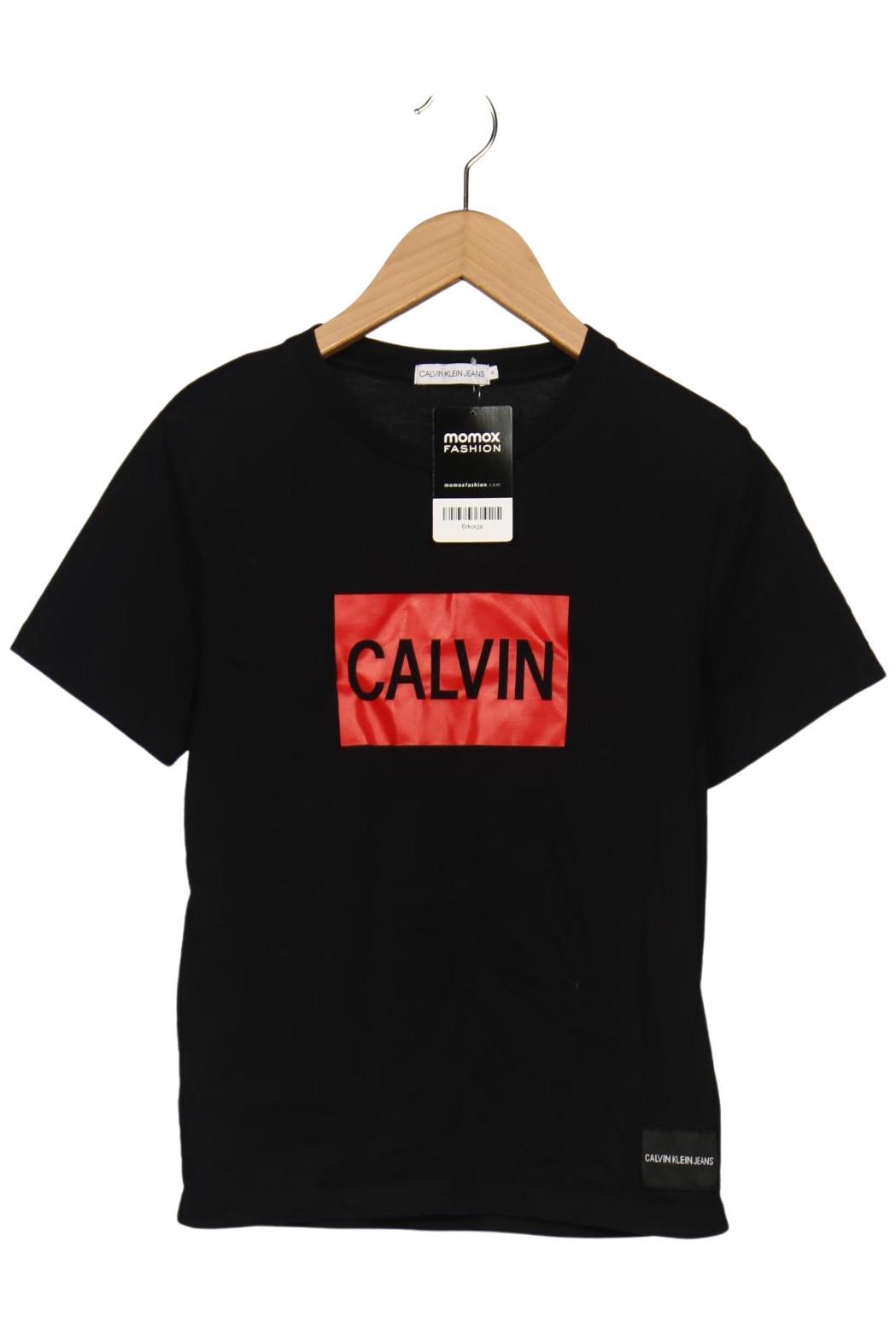 

Calvin Klein Jeans Damen T-Shirt, schwarz, Gr. 12