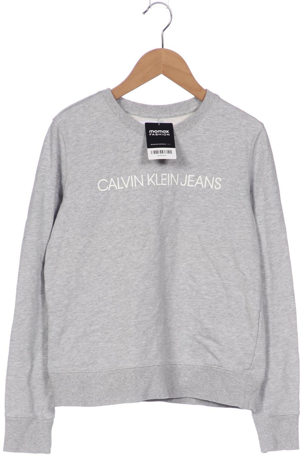 

Calvin Klein Jeans Damen Sweatshirt, grau, Gr. 36