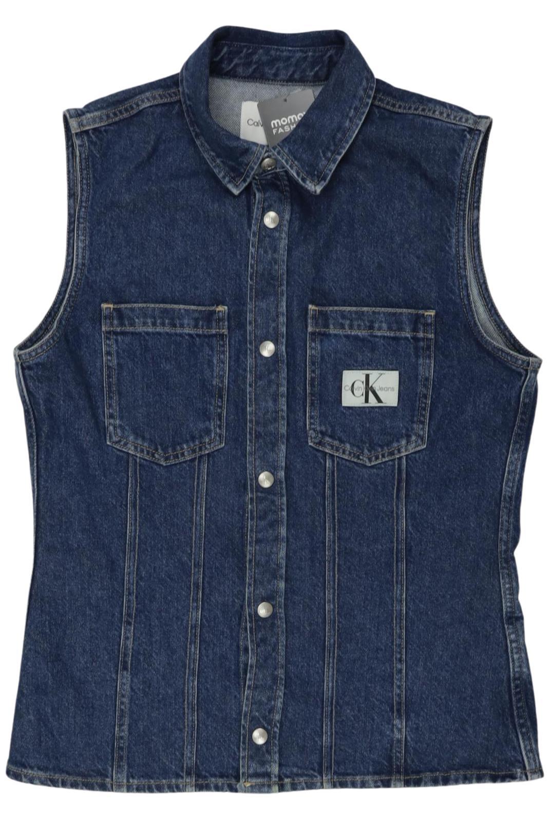 

Calvin Klein Jeans Damen Weste, blau, Gr. 36