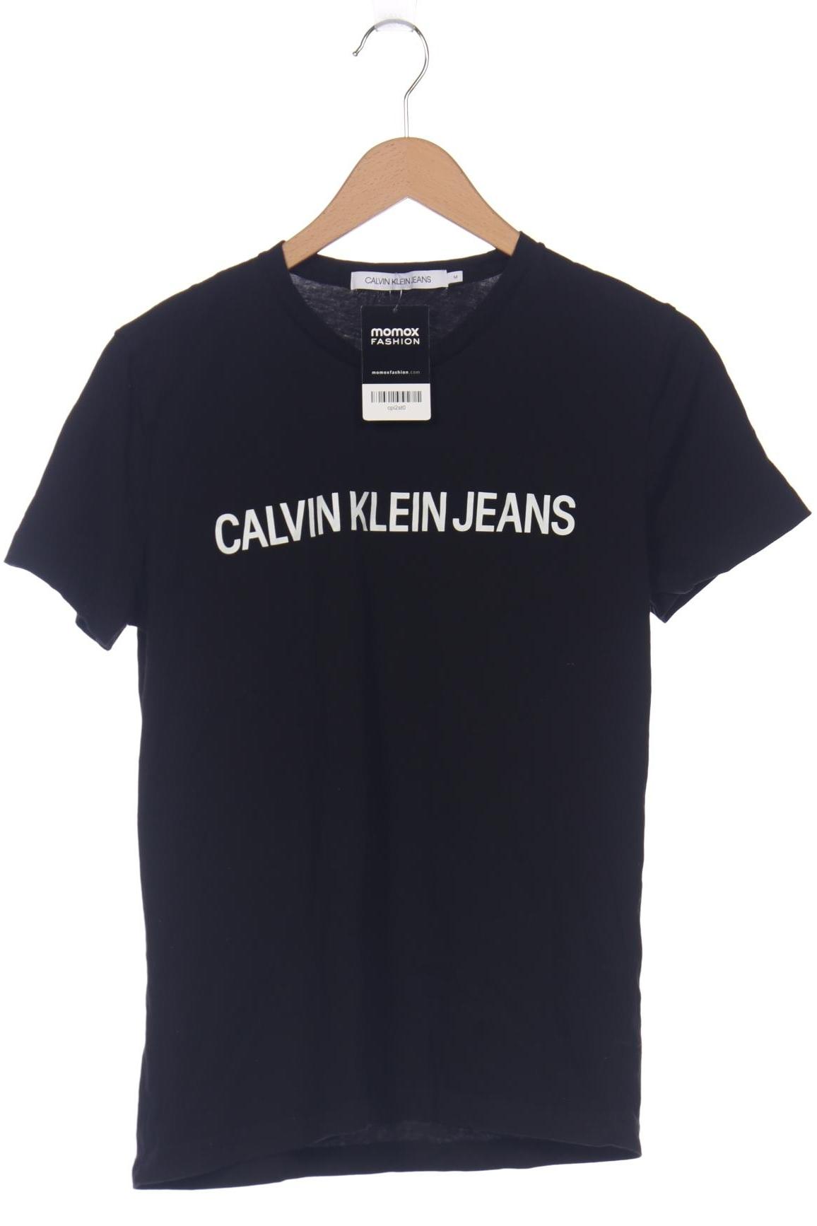 

Calvin Klein Jeans Damen T-Shirt, schwarz, Gr. 38