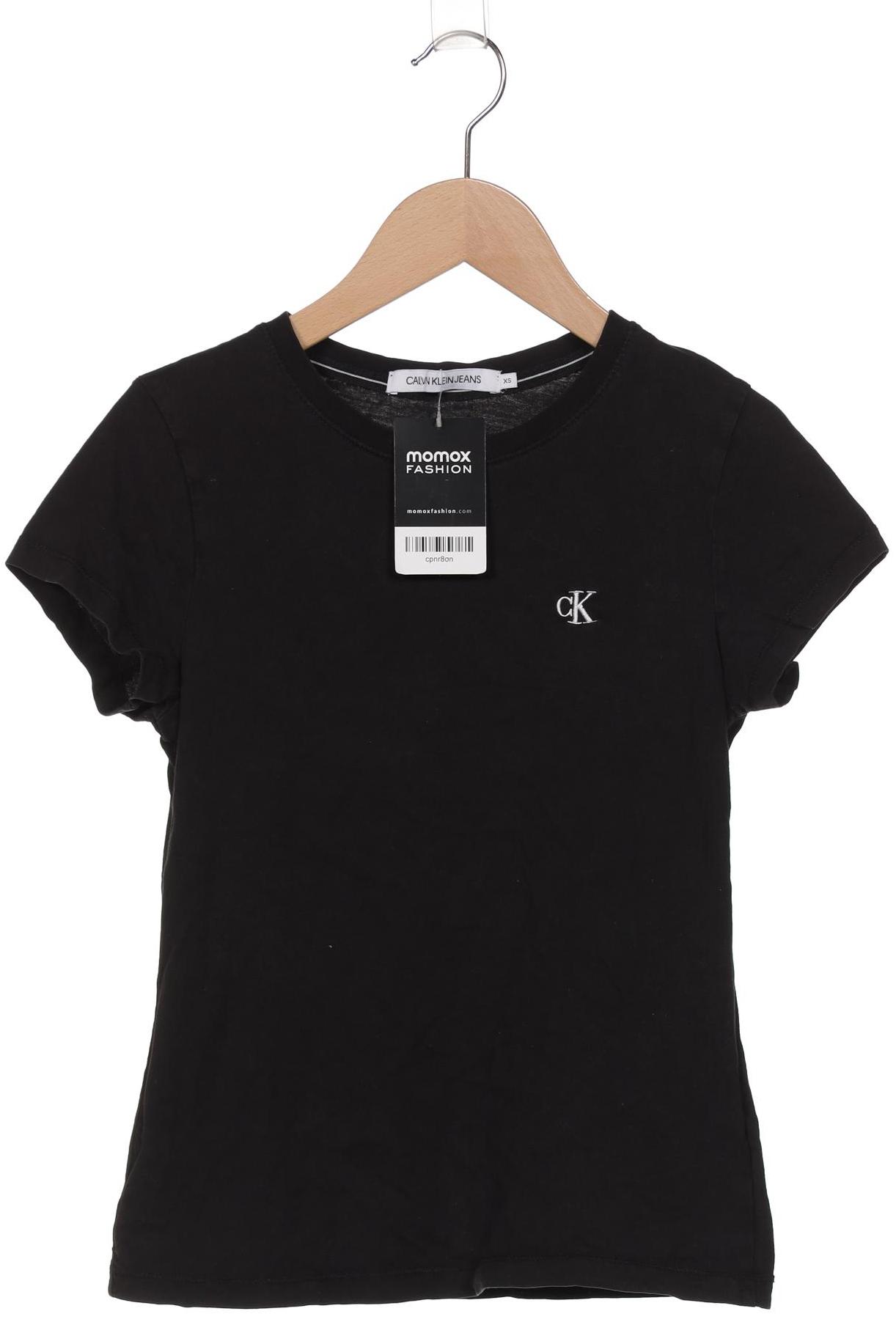 

Calvin Klein Jeans Damen T-Shirt, schwarz, Gr. 34