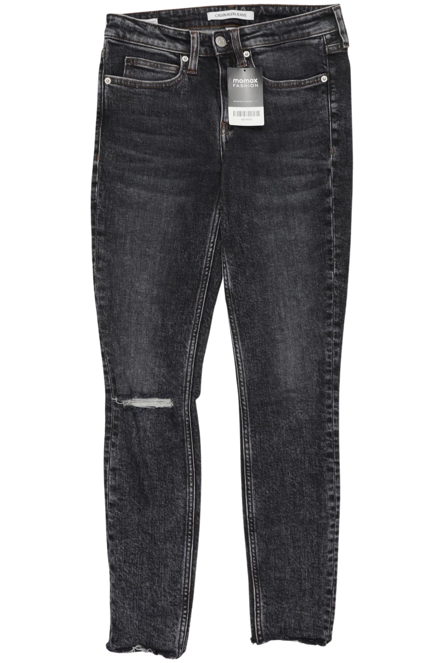 

Calvin Klein Jeans Damen Jeans, grau, Gr. 25