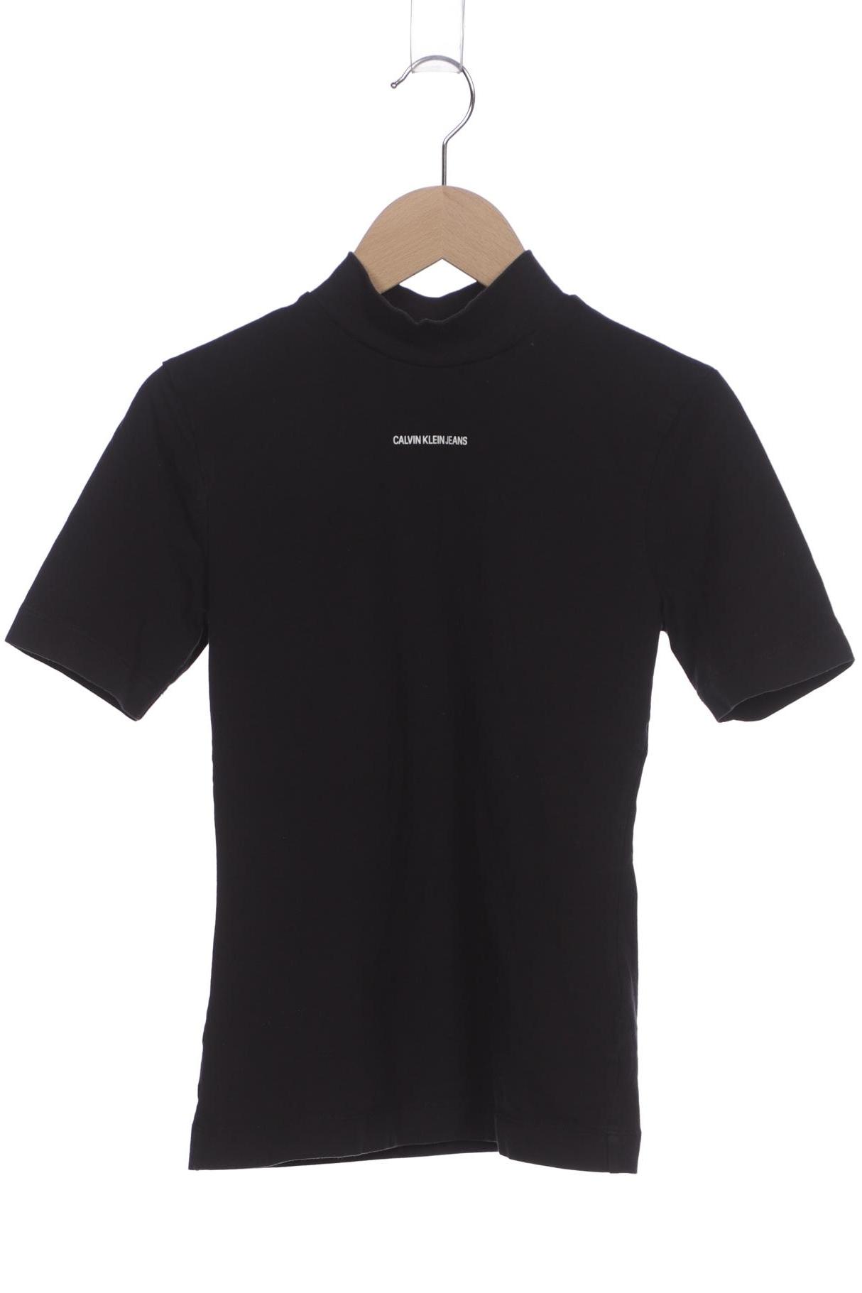 

Calvin Klein Jeans Damen T-Shirt, schwarz, Gr. 34