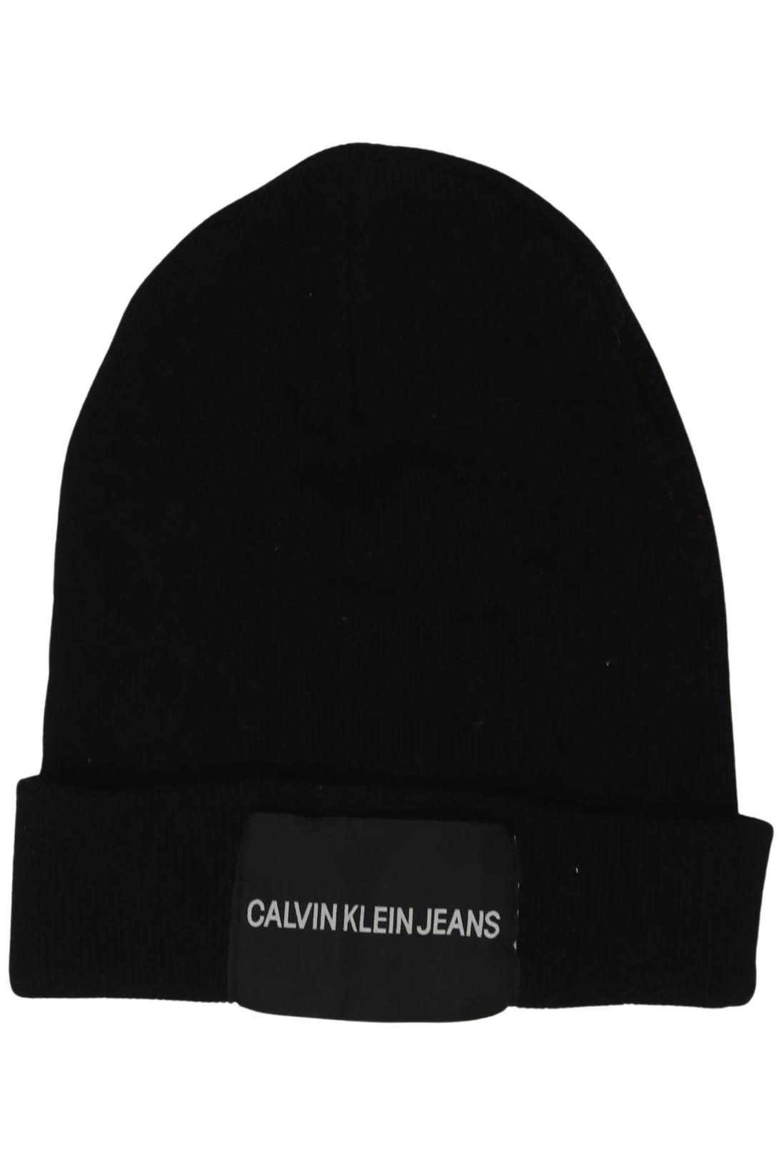 

Calvin Klein Jeans Damen Hut/Mütze, schwarz, Gr. uni