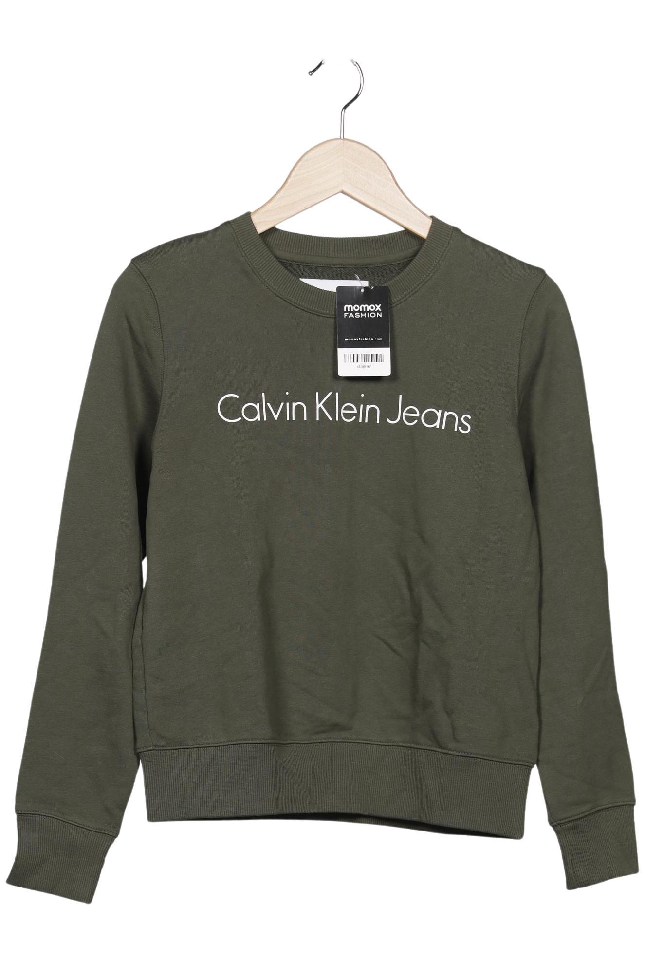 

Calvin Klein Jeans Damen Sweatshirt, grün, Gr. 34