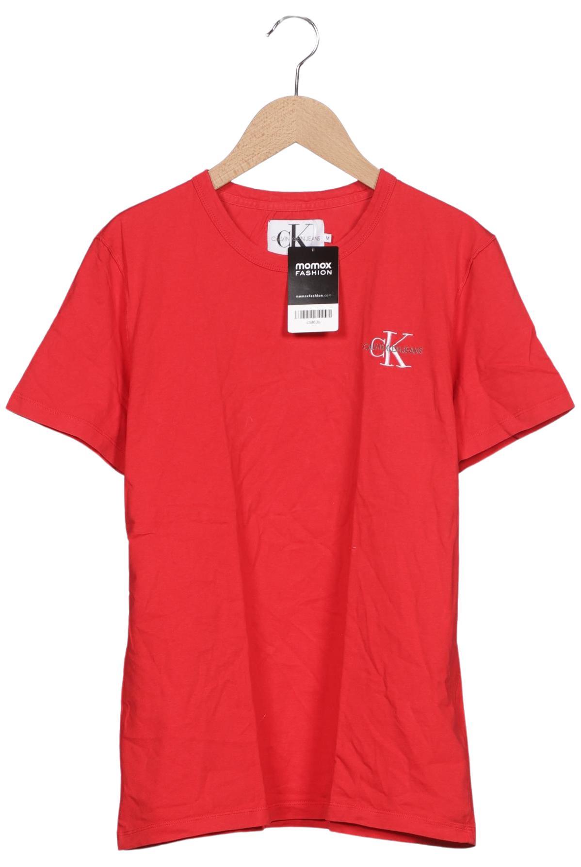

Calvin Klein Jeans Damen T-Shirt, rot, Gr. 38