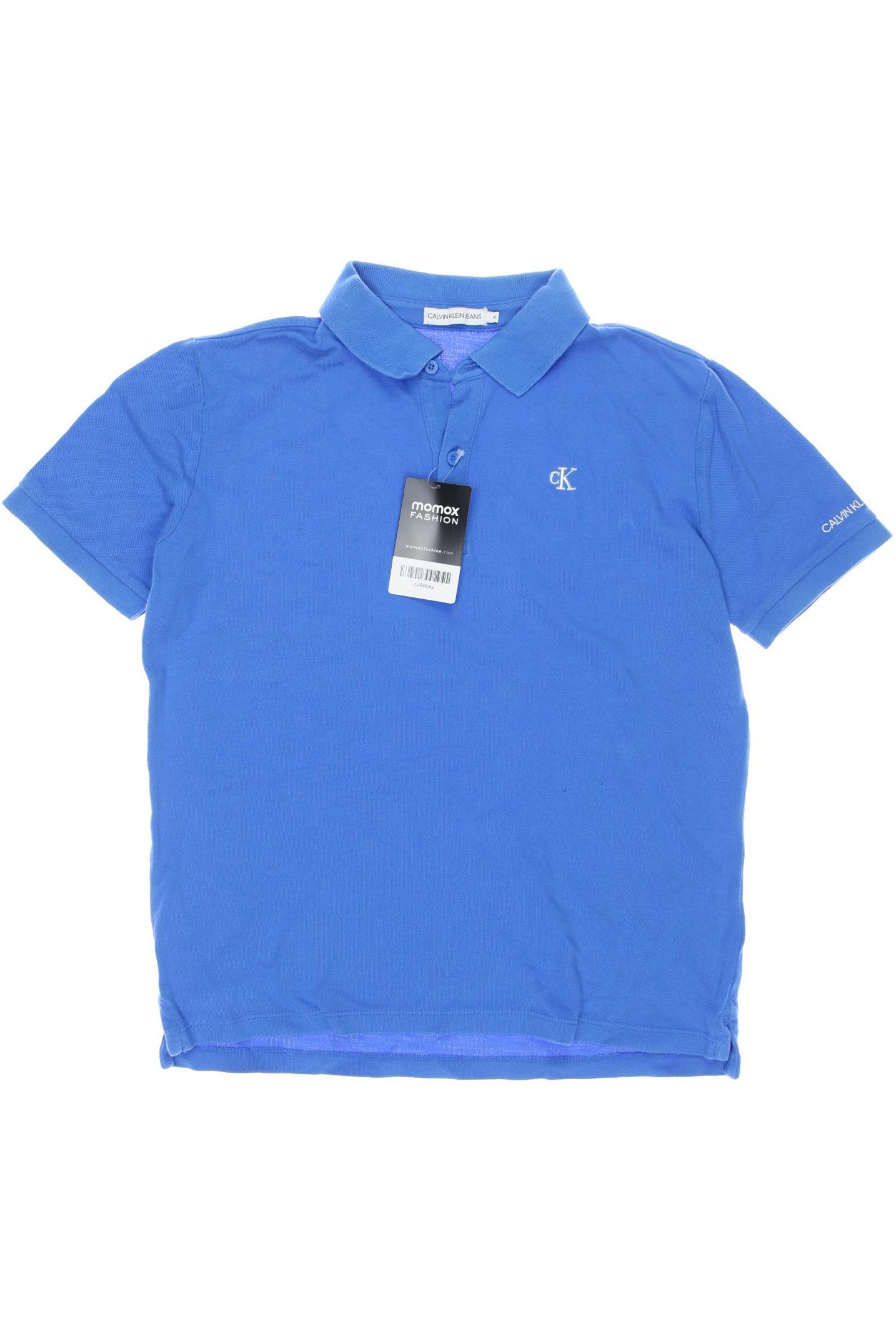 

Calvin Klein Jeans Herren Poloshirt, blau, Gr. 14
