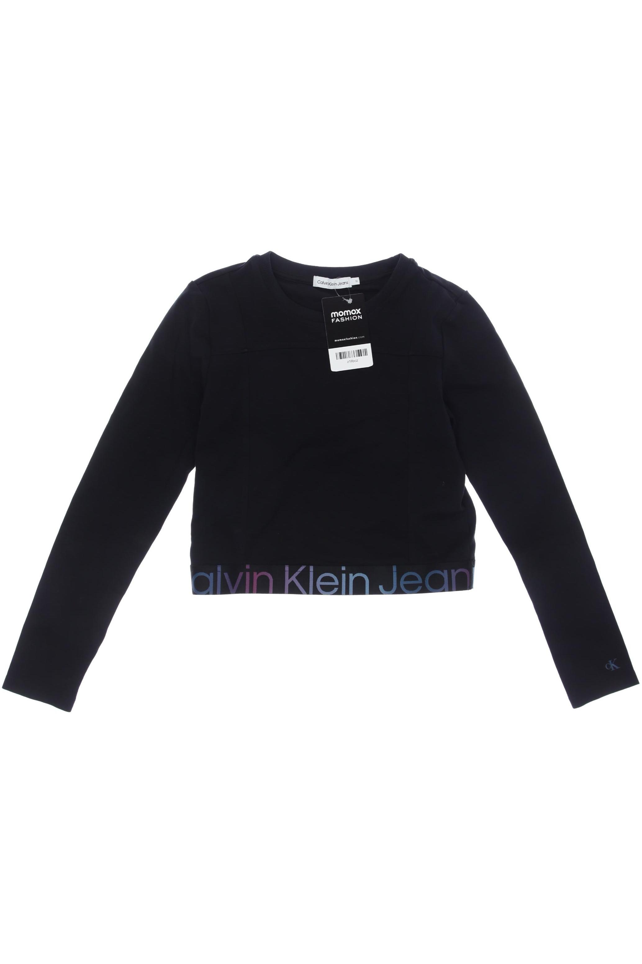 

Calvin Klein Jeans Damen Langarmshirt, schwarz, Gr. 152