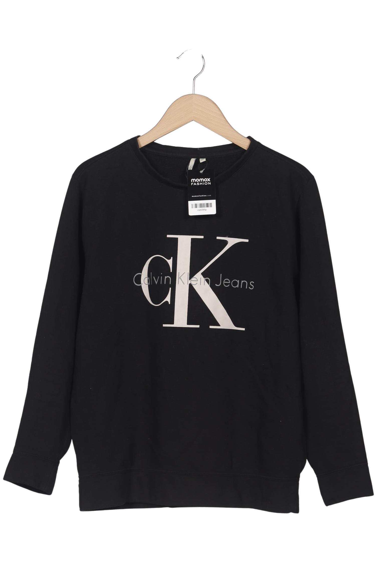 

Calvin Klein Jeans Damen Sweatshirt, schwarz, Gr. 38