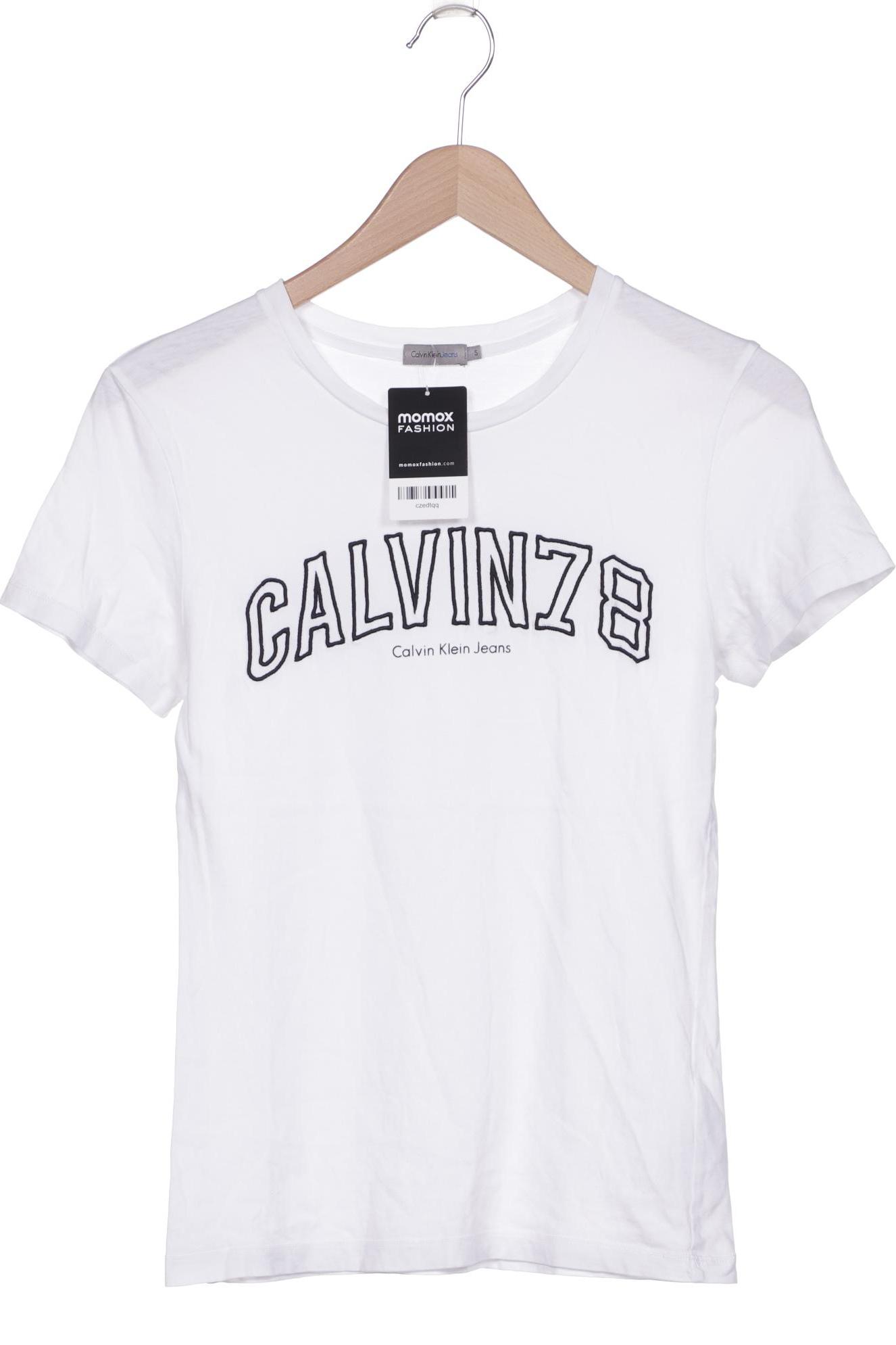 

Calvin Klein Jeans Damen T-Shirt, weiß