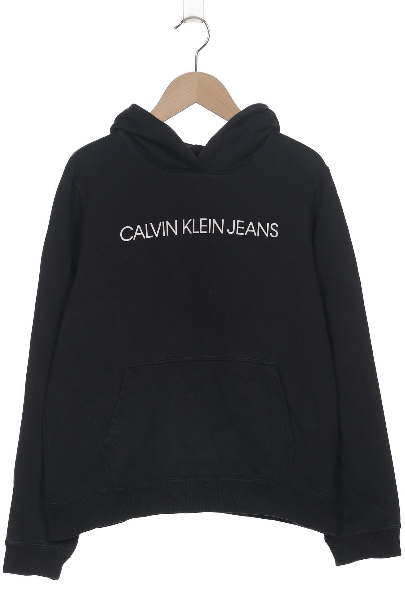 

Calvin Klein Jeans Damen Kapuzenpullover, schwarz, Gr. 38