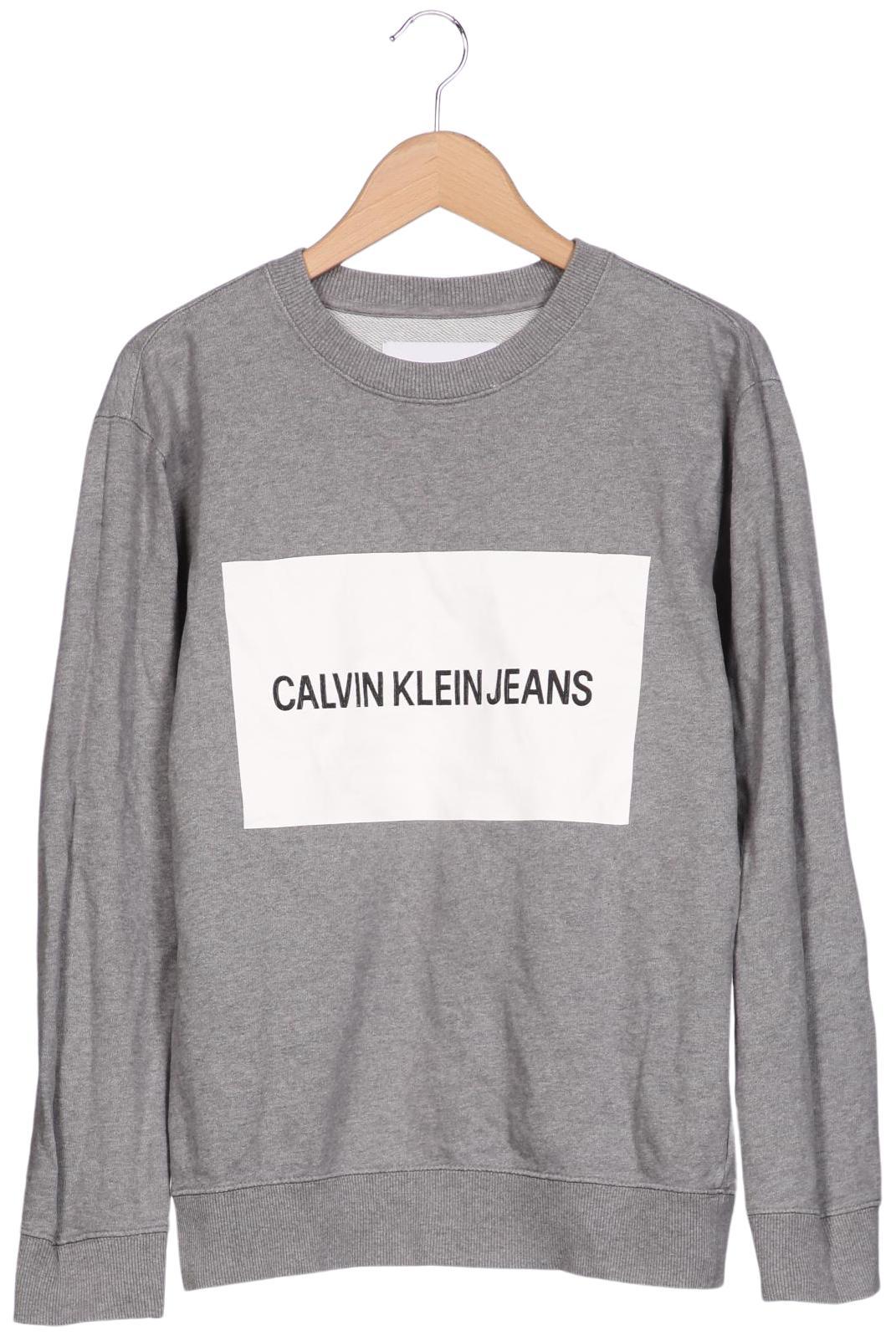 

Calvin Klein Jeans Herren Sweatshirt, grau, Gr. 46