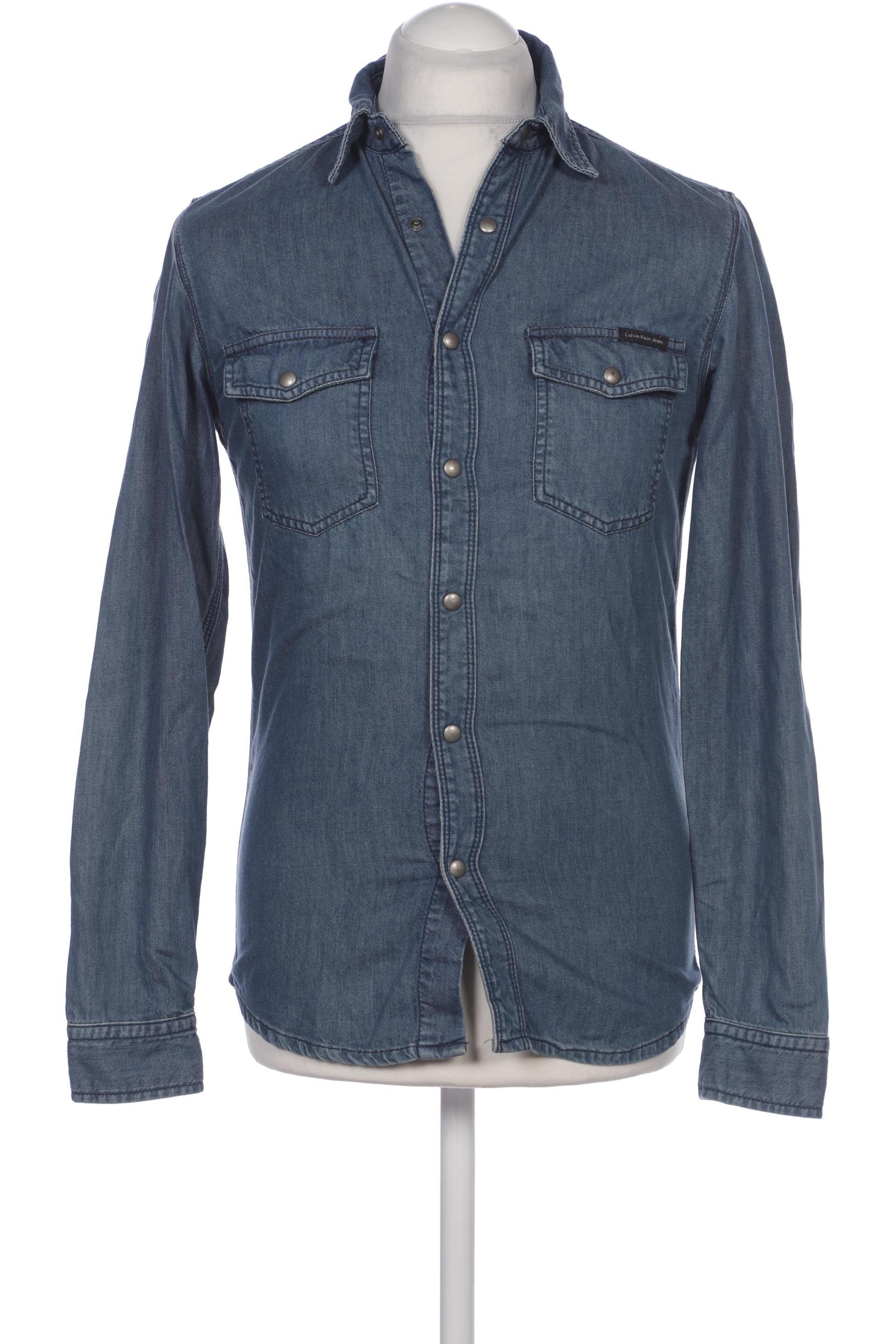 

Calvin Klein Jeans Herren Hemd, blau, Gr. 46