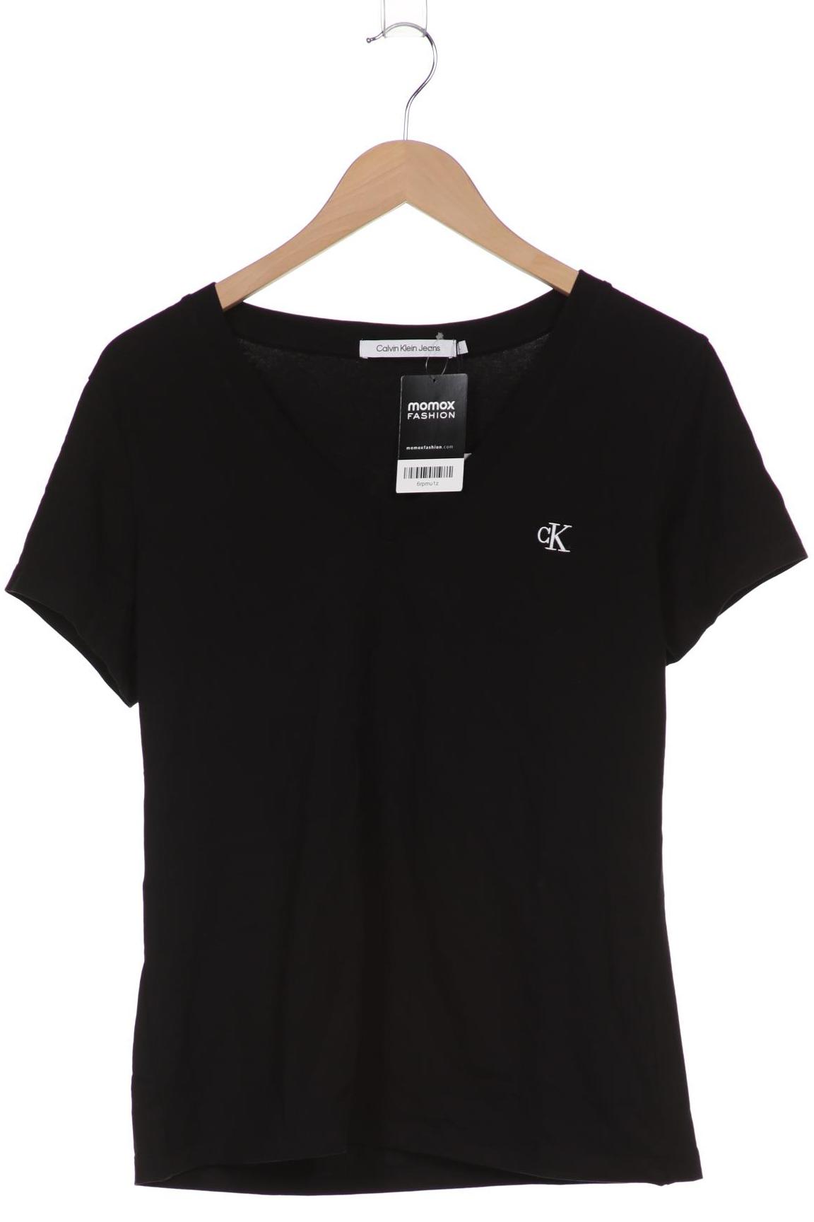 

Calvin Klein Jeans Damen T-Shirt, schwarz, Gr. 42