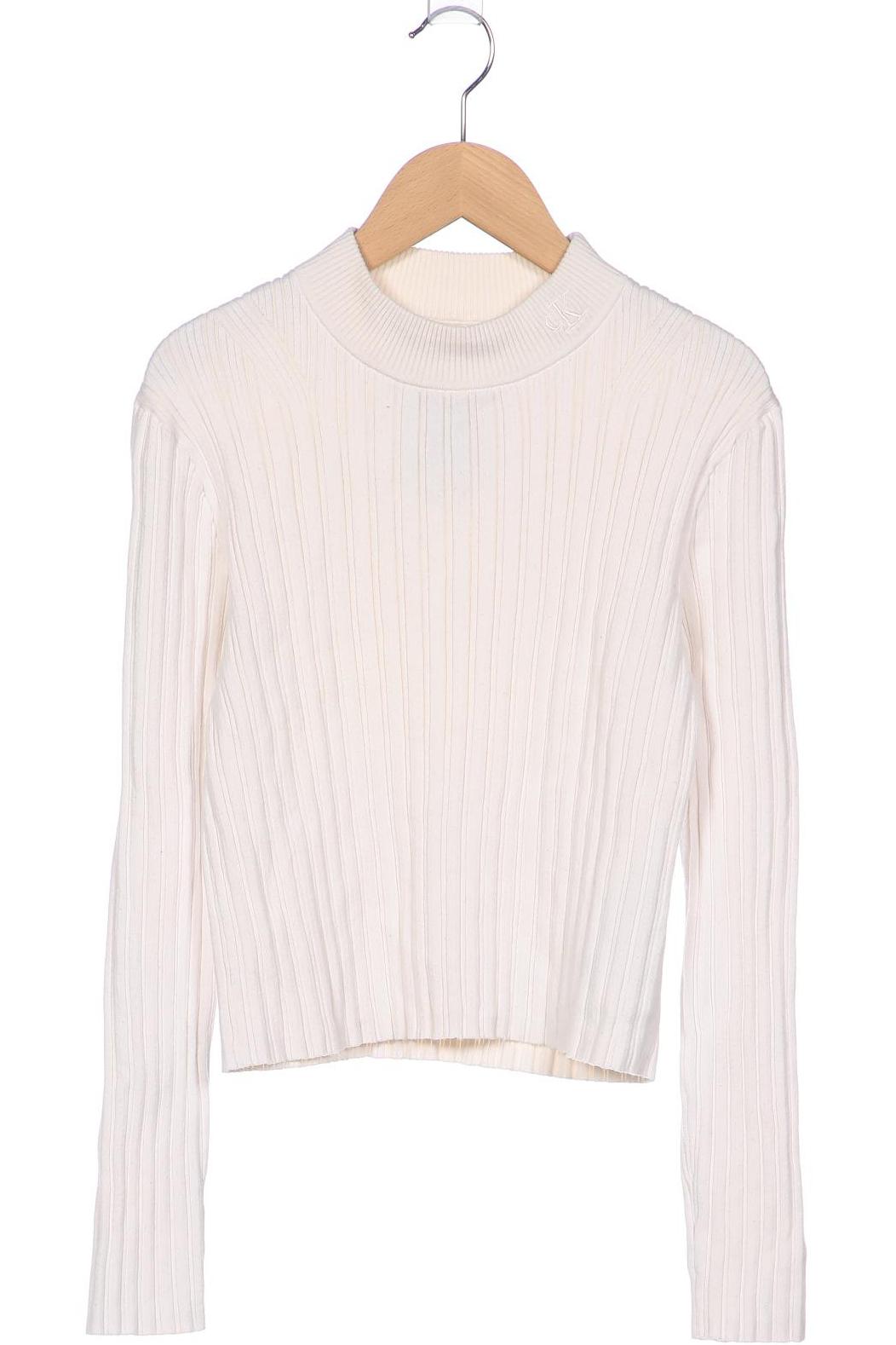 

Calvin Klein Jeans Damen Pullover, weiß, Gr. 38