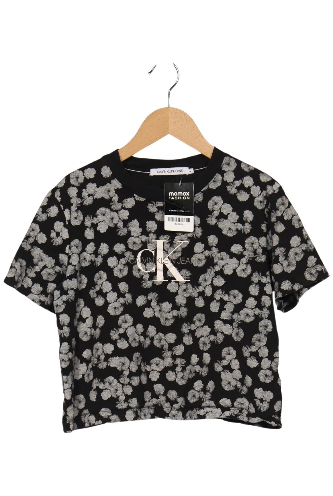 

Calvin Klein Jeans Damen T-Shirt, schwarz, Gr. 38