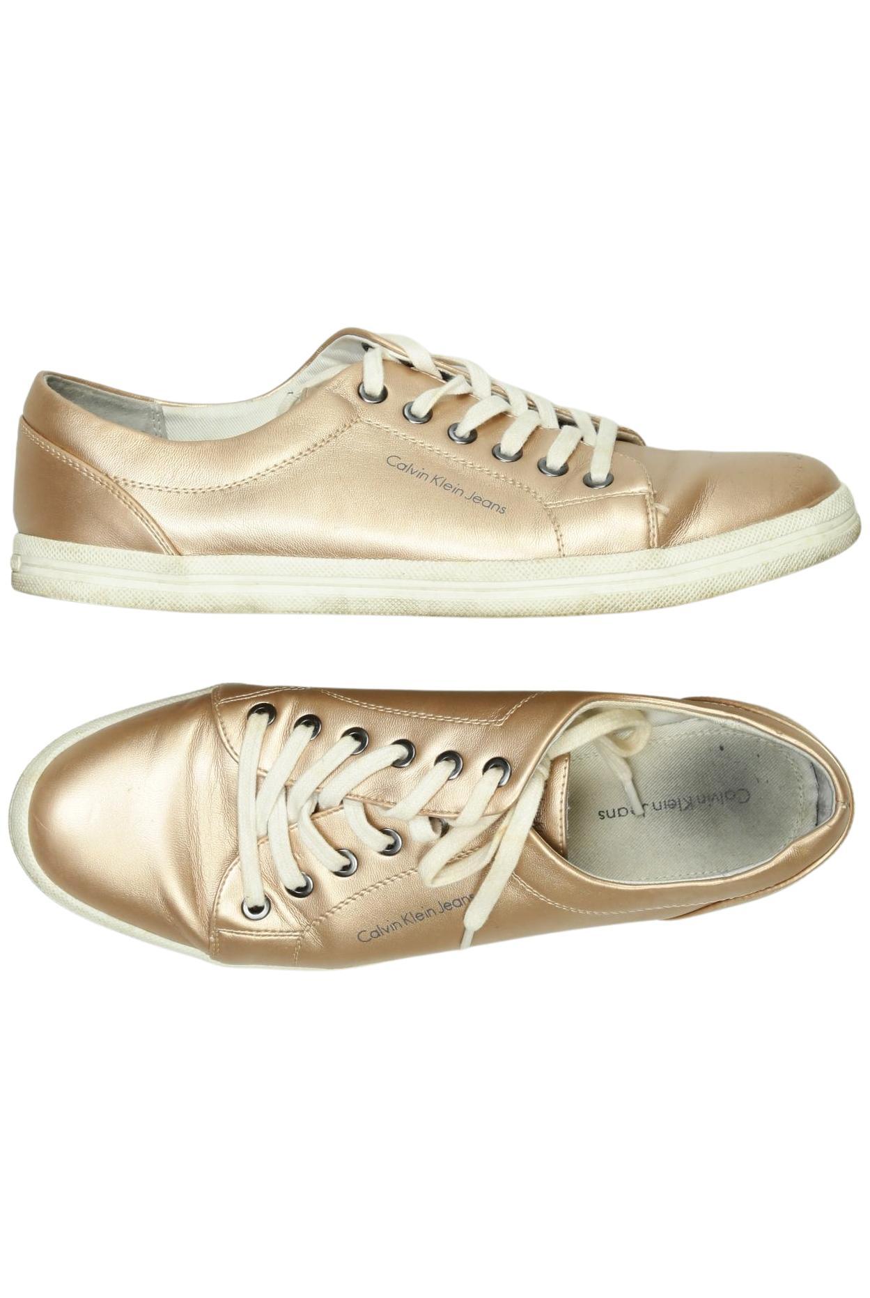 

Calvin Klein Jeans Damen Sneakers, gold, Gr. 41