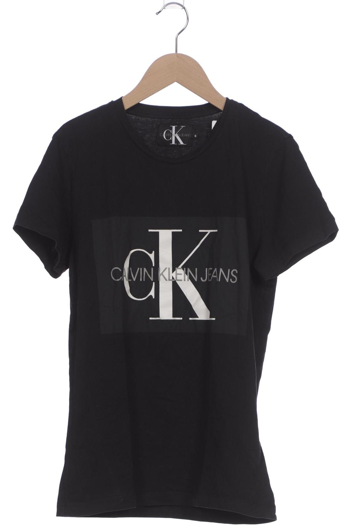 

Calvin Klein Jeans Damen T-Shirt, schwarz, Gr. 36