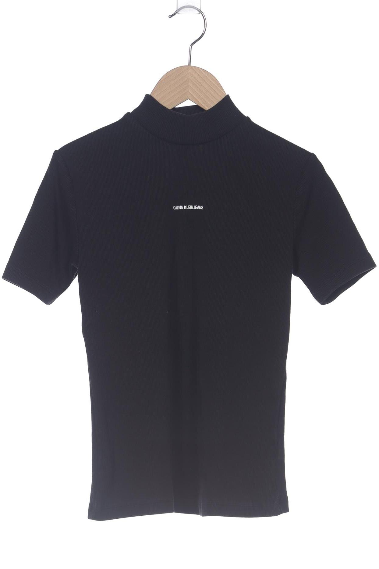 

Calvin Klein Jeans Damen T-Shirt, schwarz, Gr. 36