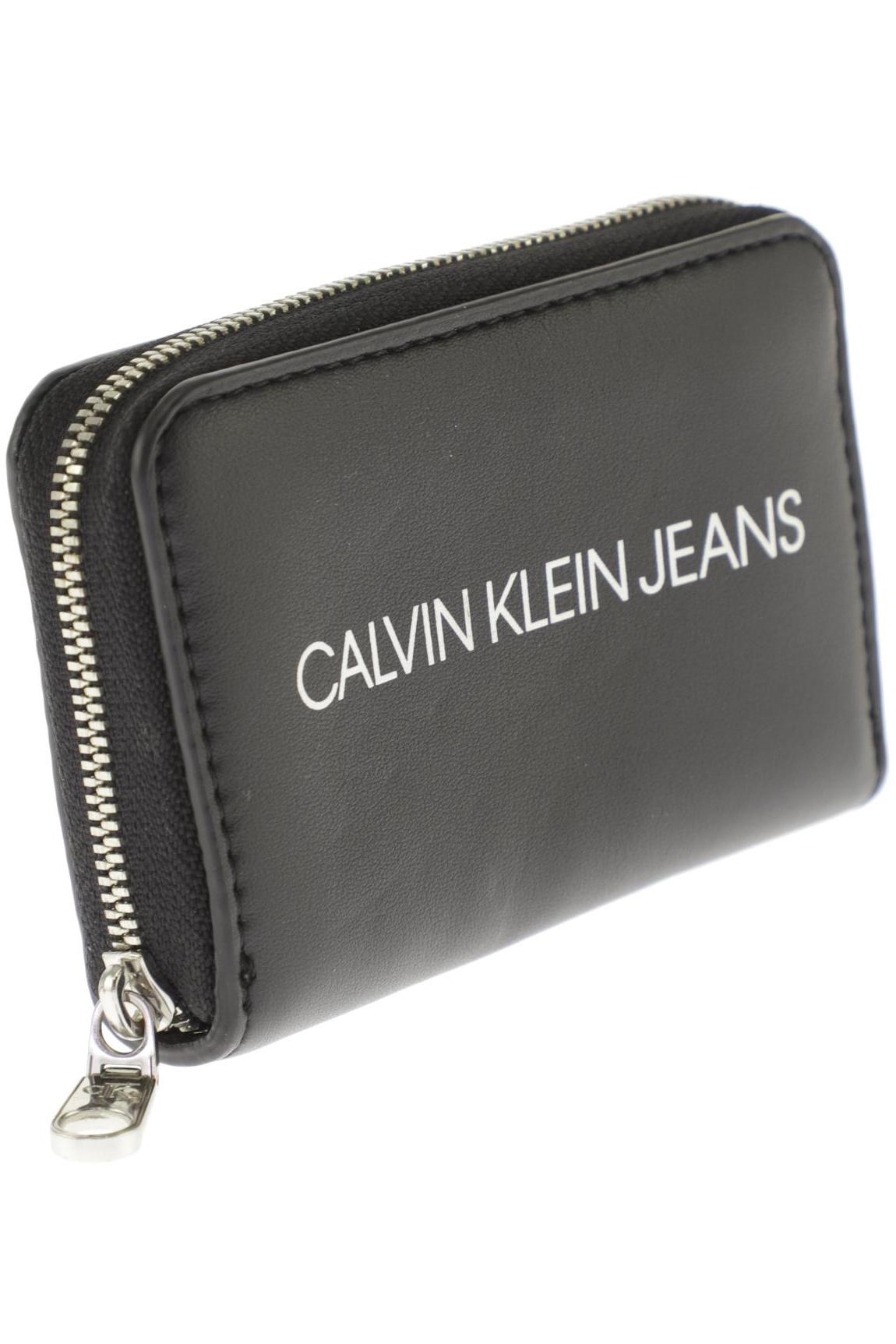 

Calvin Klein Jeans Damen Portemonnaie, schwarz, Gr.