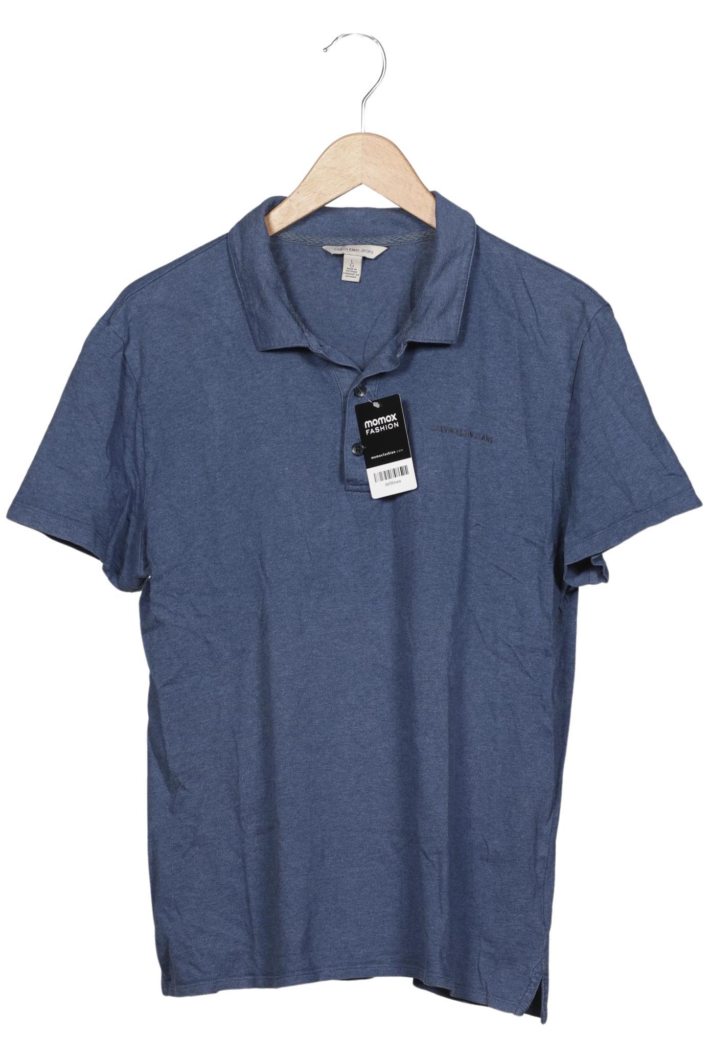 

Calvin Klein Jeans Herren Poloshirt, blau, Gr. 52
