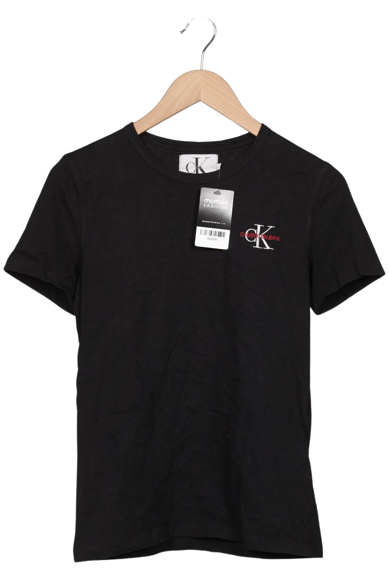 

Calvin Klein Jeans Damen T-Shirt, schwarz, Gr. 36