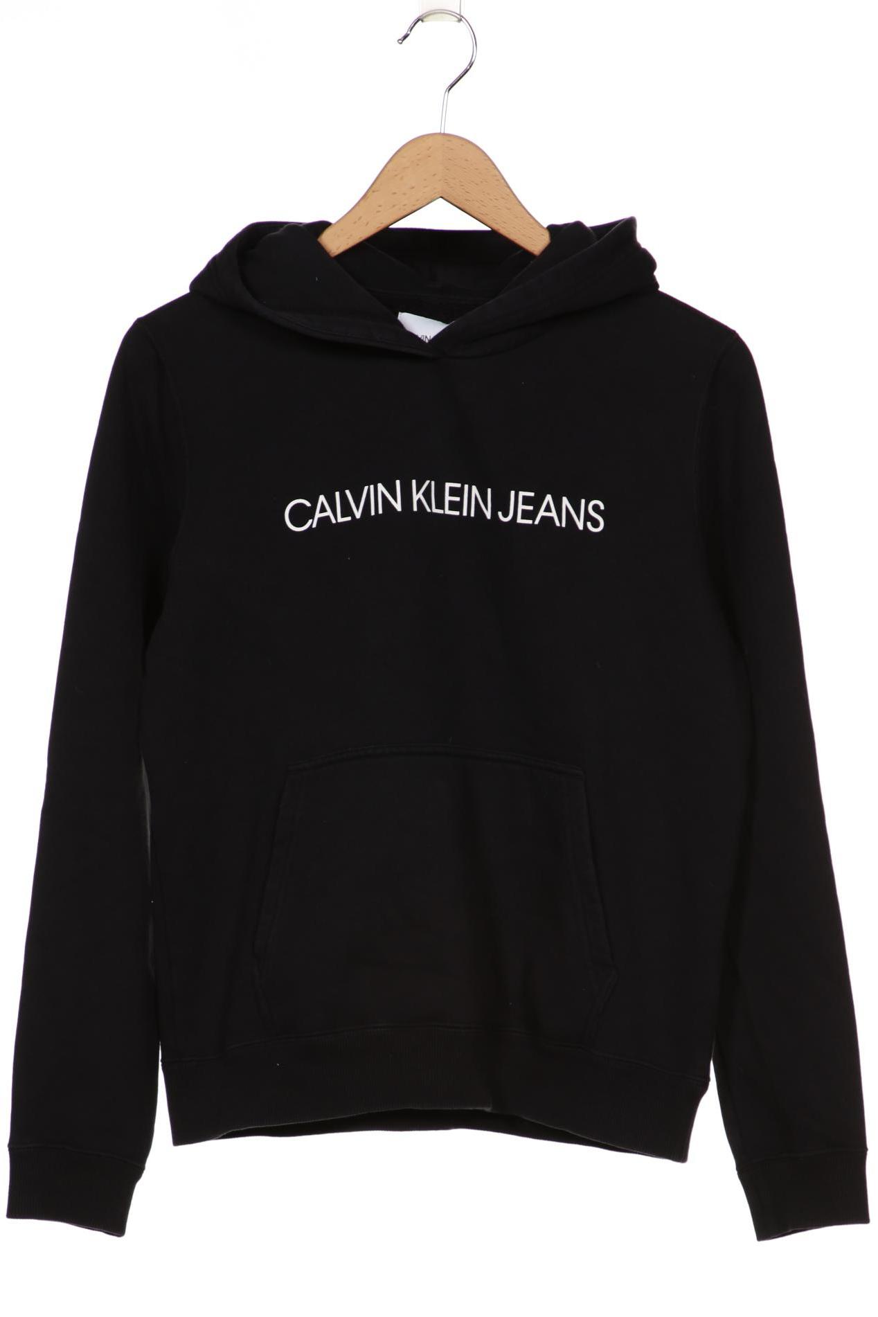 

Calvin Klein Jeans Damen Kapuzenpullover, schwarz, Gr. 38