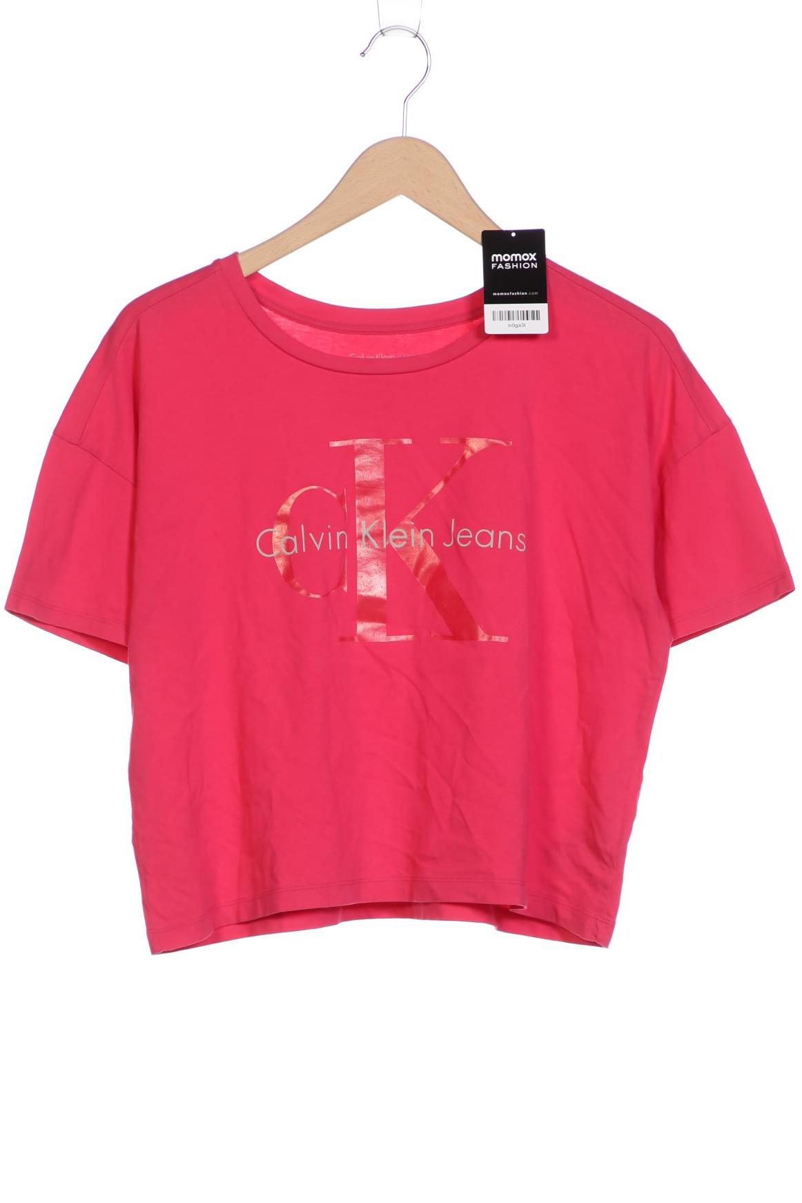 

Calvin Klein Jeans Damen T-Shirt, rot, Gr. 36