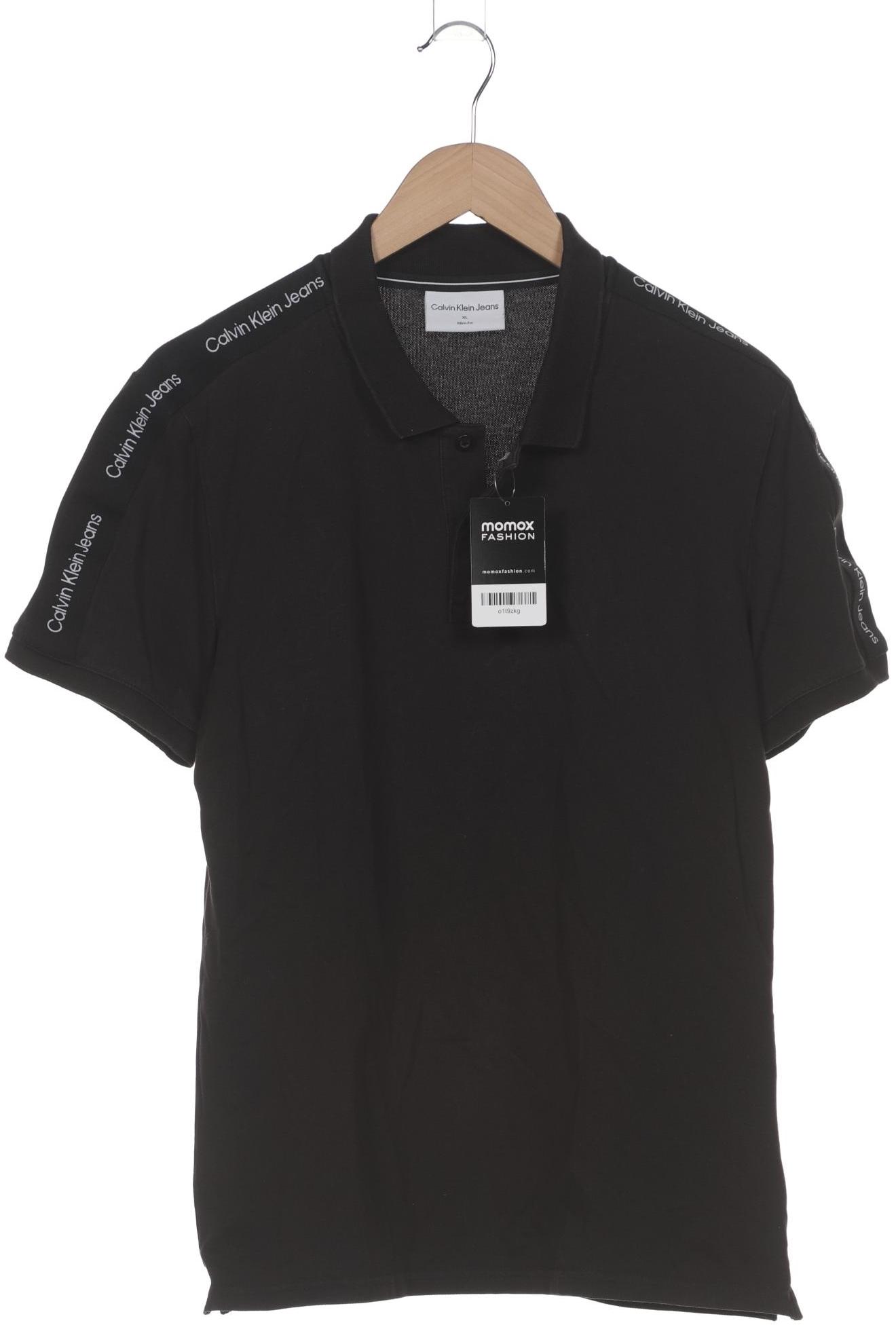 

Calvin Klein Jeans Herren Poloshirt, schwarz, Gr. 54