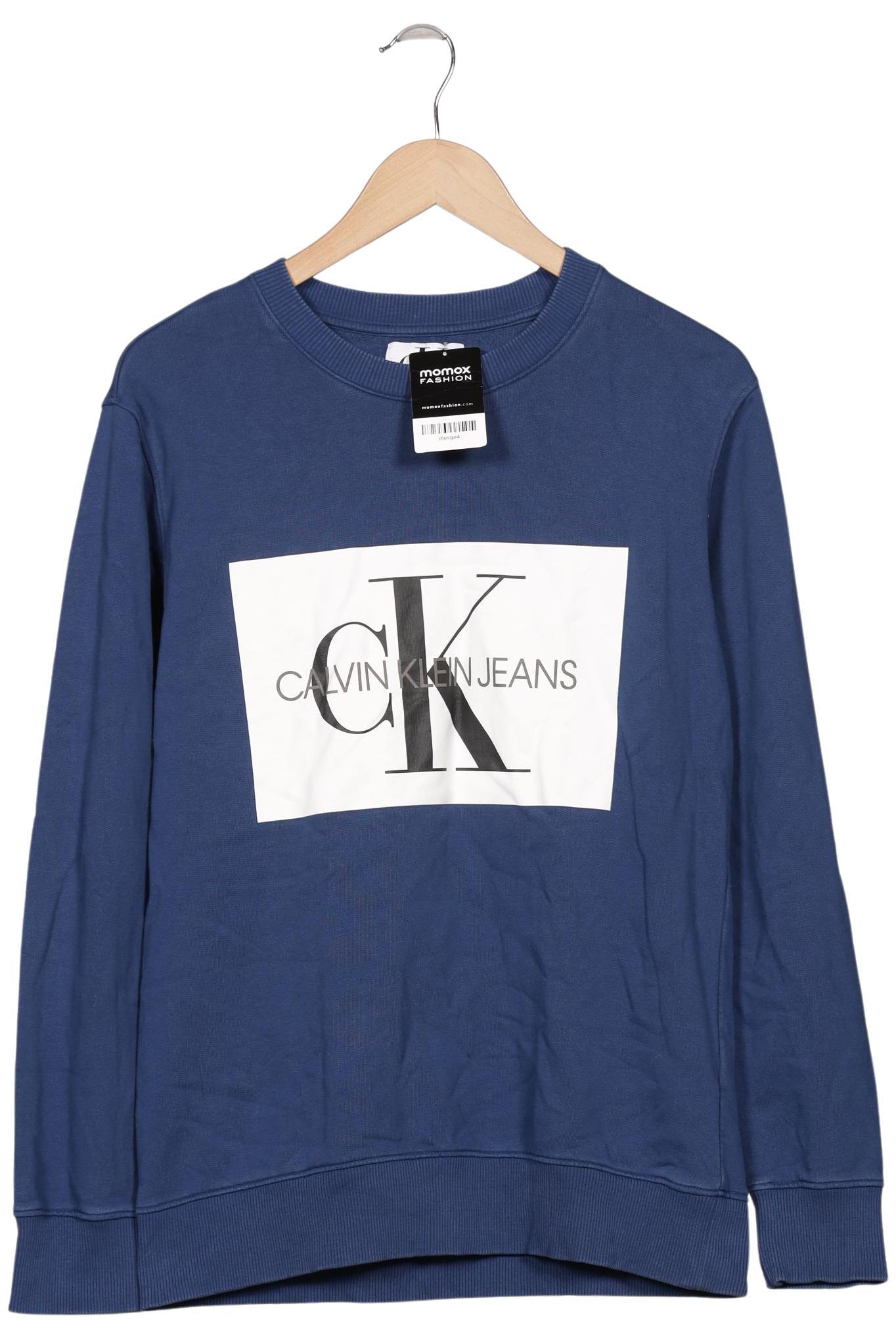 

Calvin Klein Jeans Herren Sweatshirt, marineblau, Gr. 48