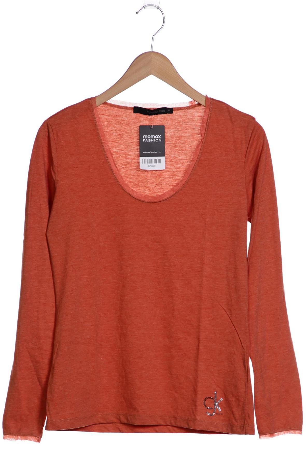

Calvin Klein Jeans Damen Langarmshirt, orange