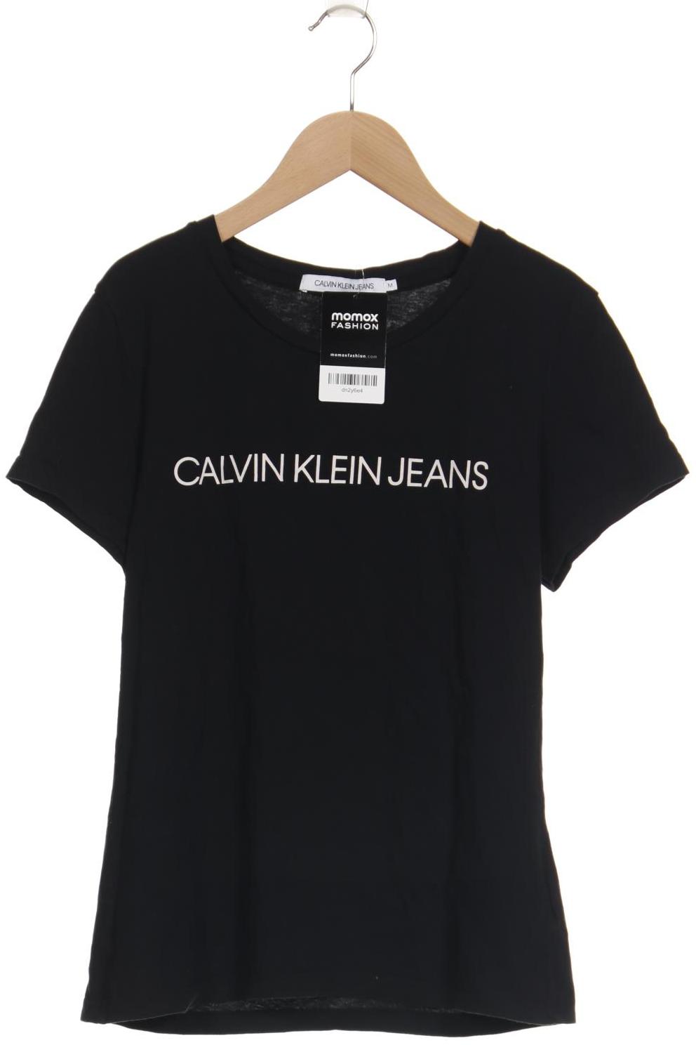 

Calvin Klein Jeans Damen T-Shirt, schwarz, Gr. 38