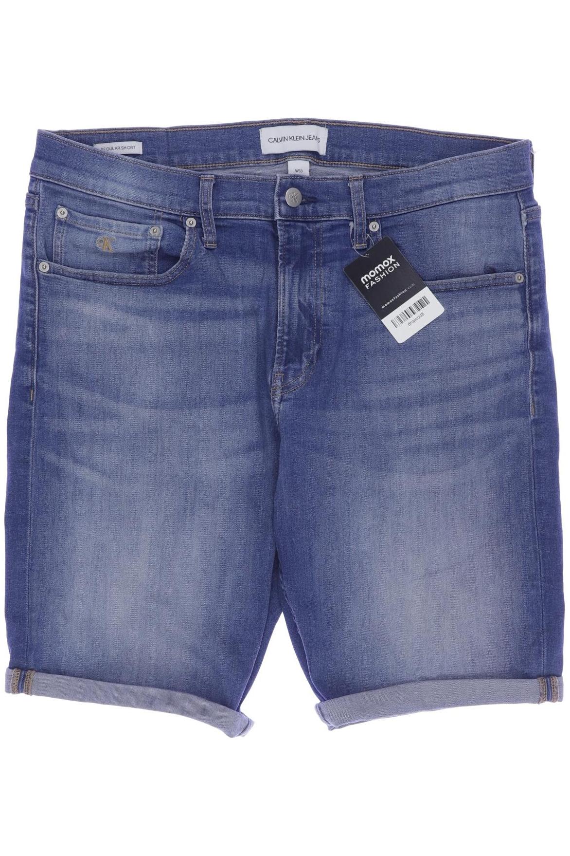 

Calvin Klein Jeans Herren Shorts, blau, Gr. 33