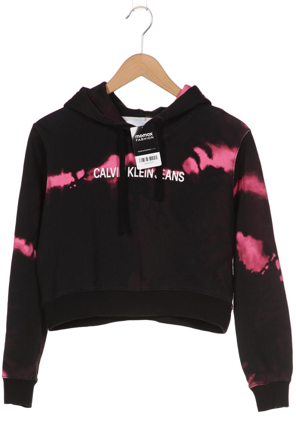 

Calvin Klein Jeans Damen Kapuzenpullover, schwarz, Gr. 36