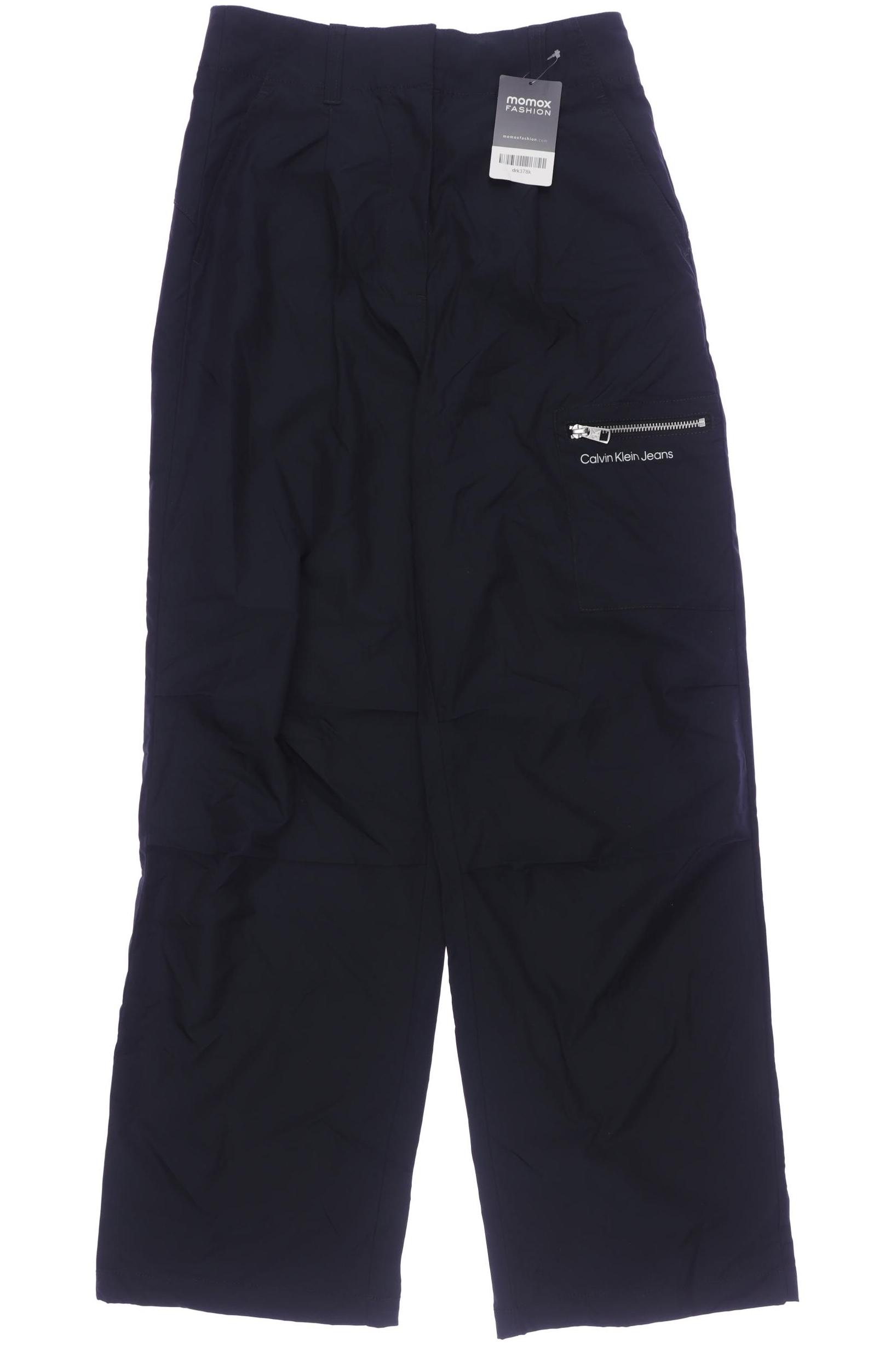 

Calvin Klein Jeans Damen Stoffhose, grün, Gr. 0