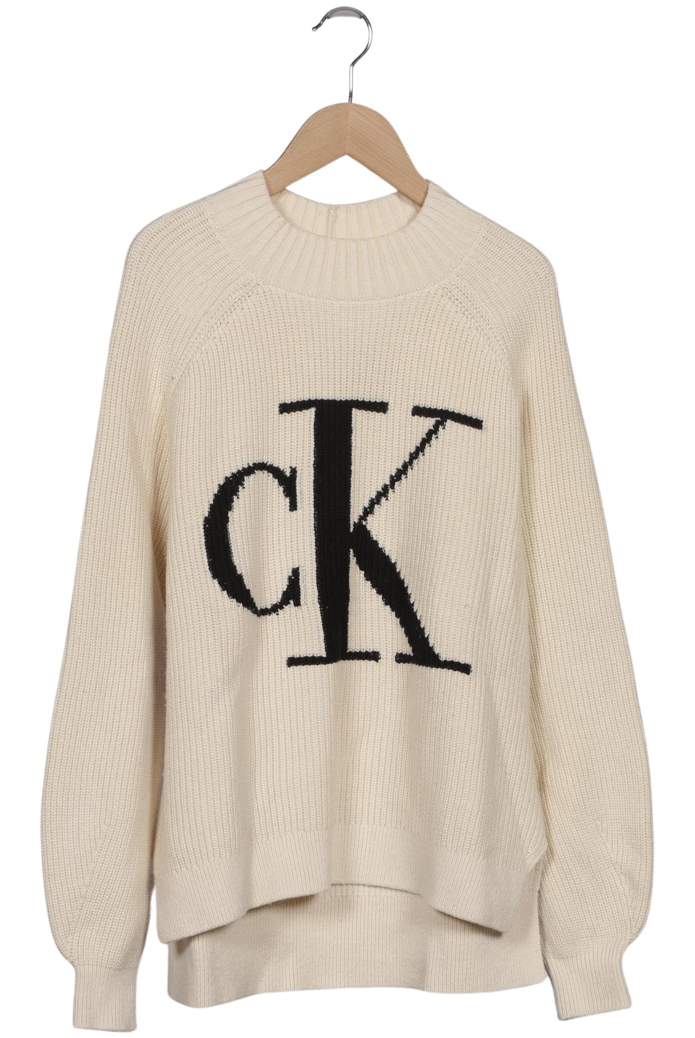 

Calvin Klein Jeans Damen Pullover, beige, Gr. 42