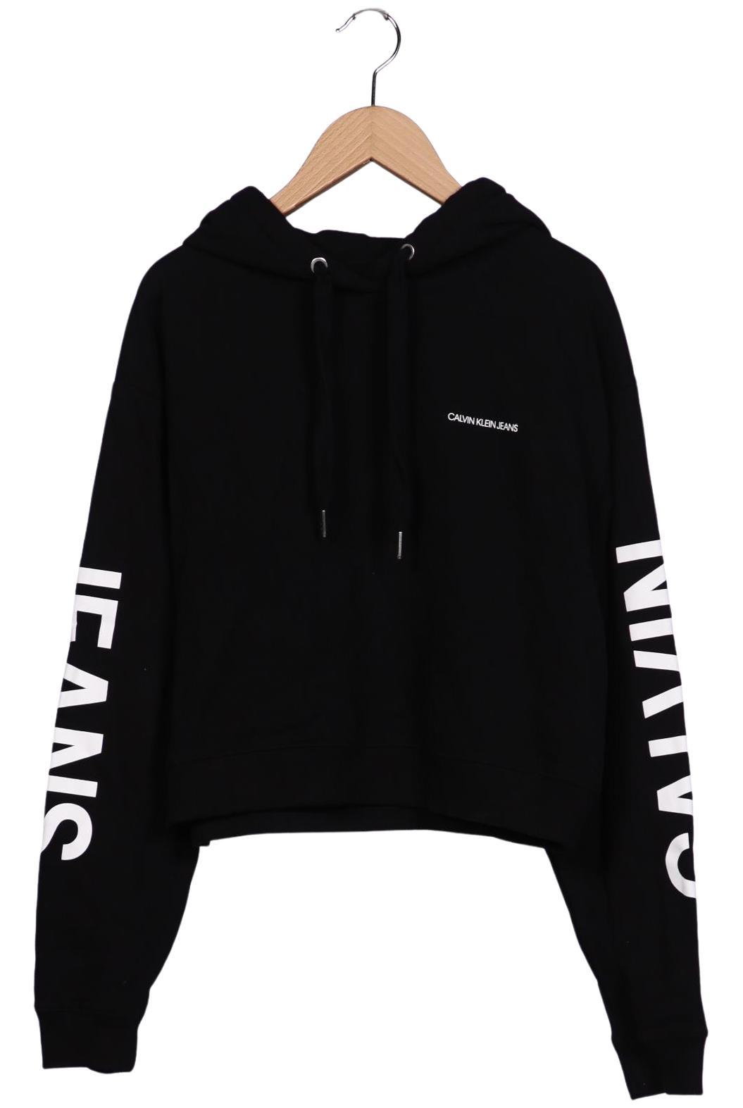 

Calvin Klein Jeans Damen Kapuzenpullover, schwarz, Gr. 36