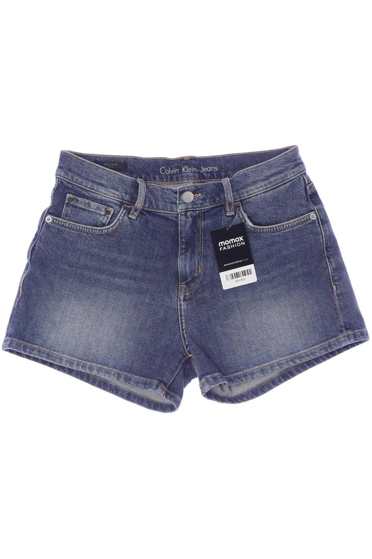 

Calvin Klein Jeans Damen Shorts, blau, Gr. 27