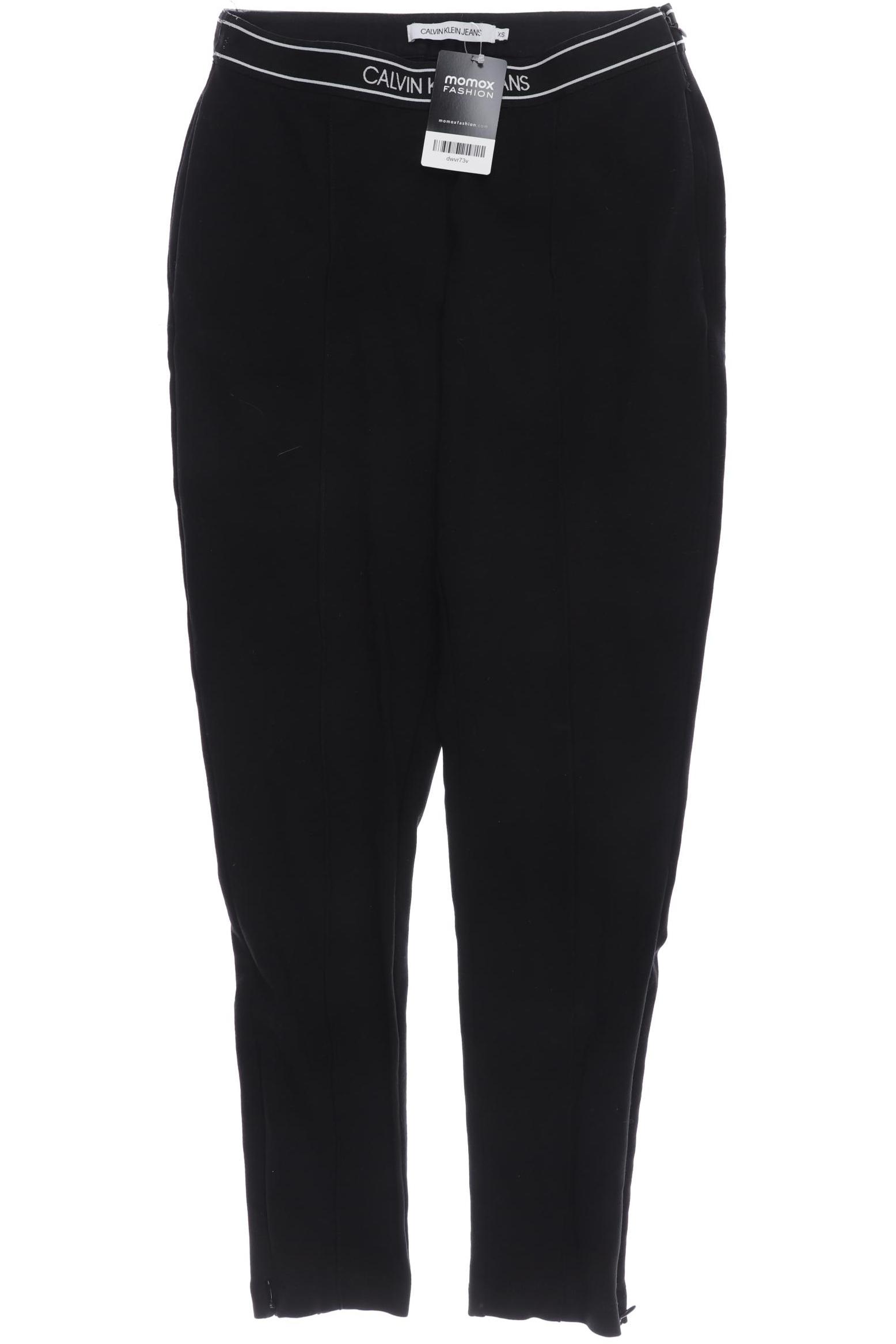 

Calvin Klein Jeans Damen Stoffhose, schwarz, Gr. 0
