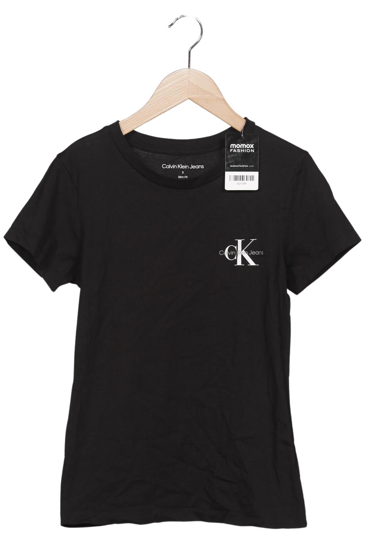 

Calvin Klein Jeans Damen T-Shirt, schwarz, Gr. 36
