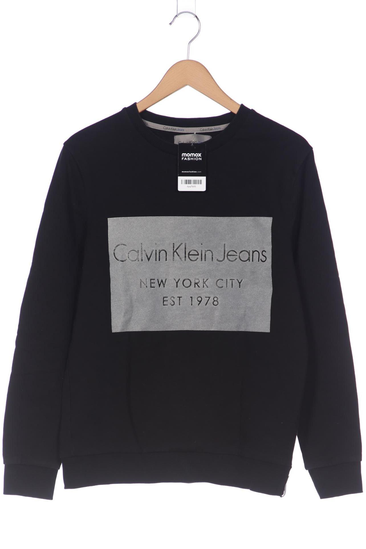 

Calvin Klein Jeans Herren Sweatshirt, schwarz, Gr. 48