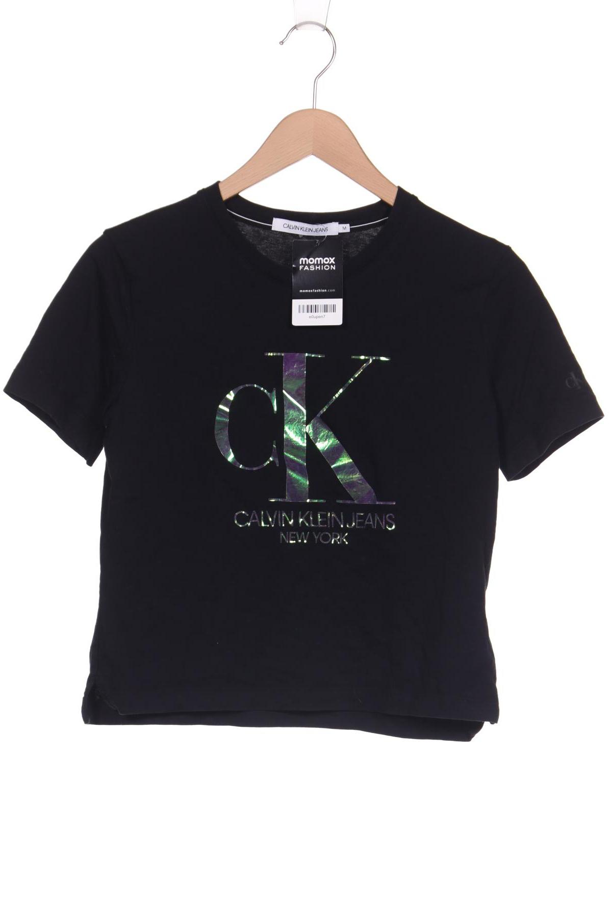 

Calvin Klein Jeans Damen T-Shirt, schwarz