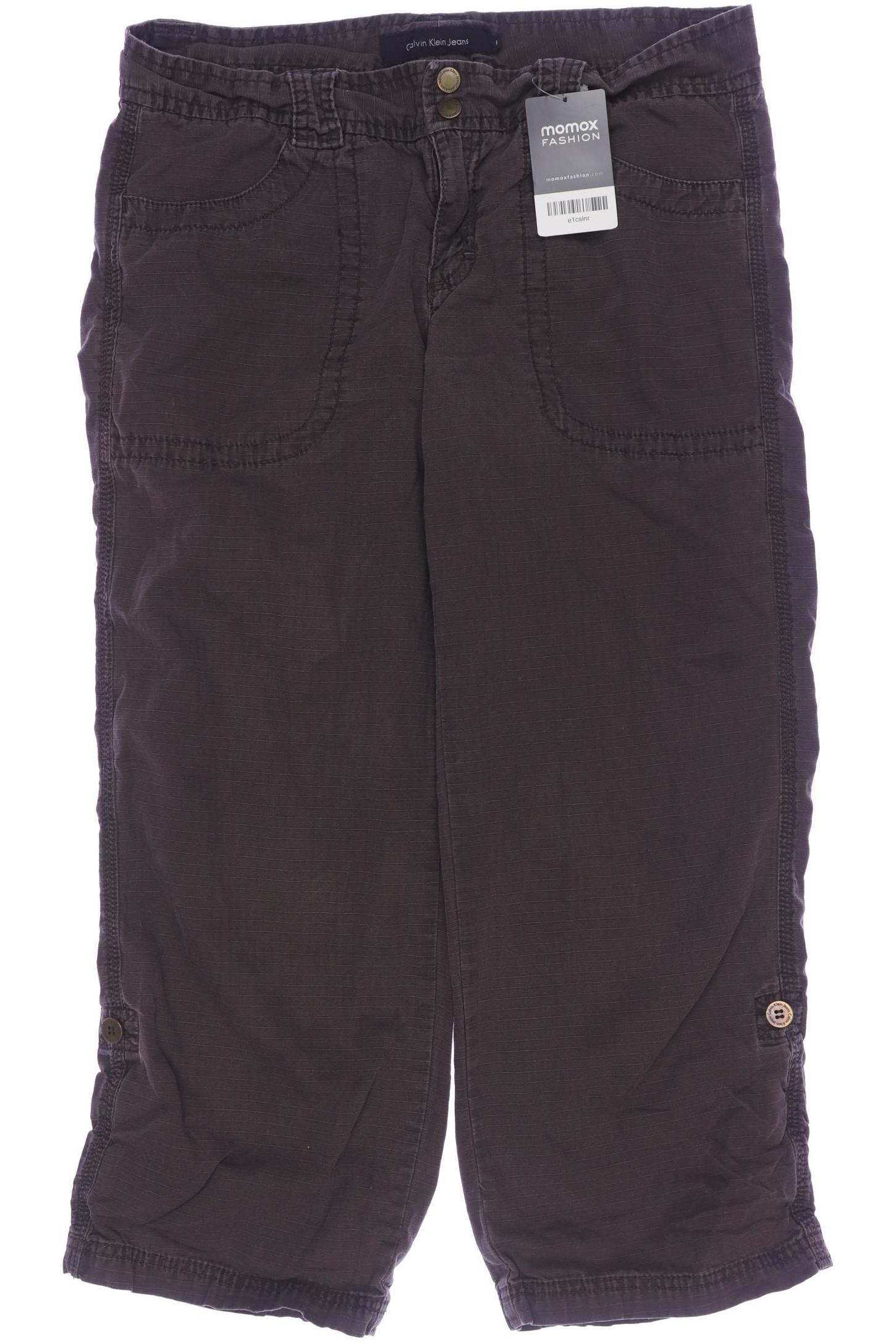 

Calvin Klein Jeans Damen Stoffhose, braun, Gr. 6