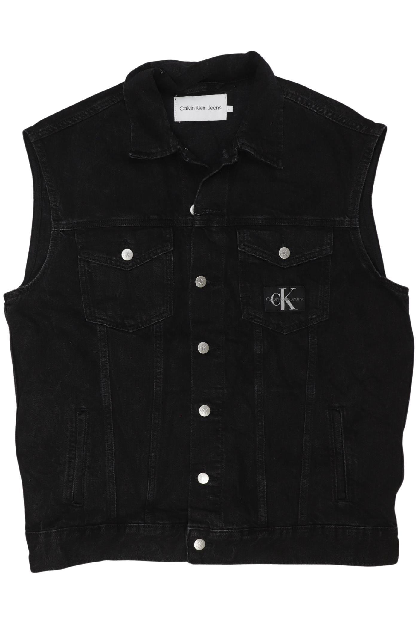 

Calvin Klein Jeans Herren Weste, schwarz, Gr. 46