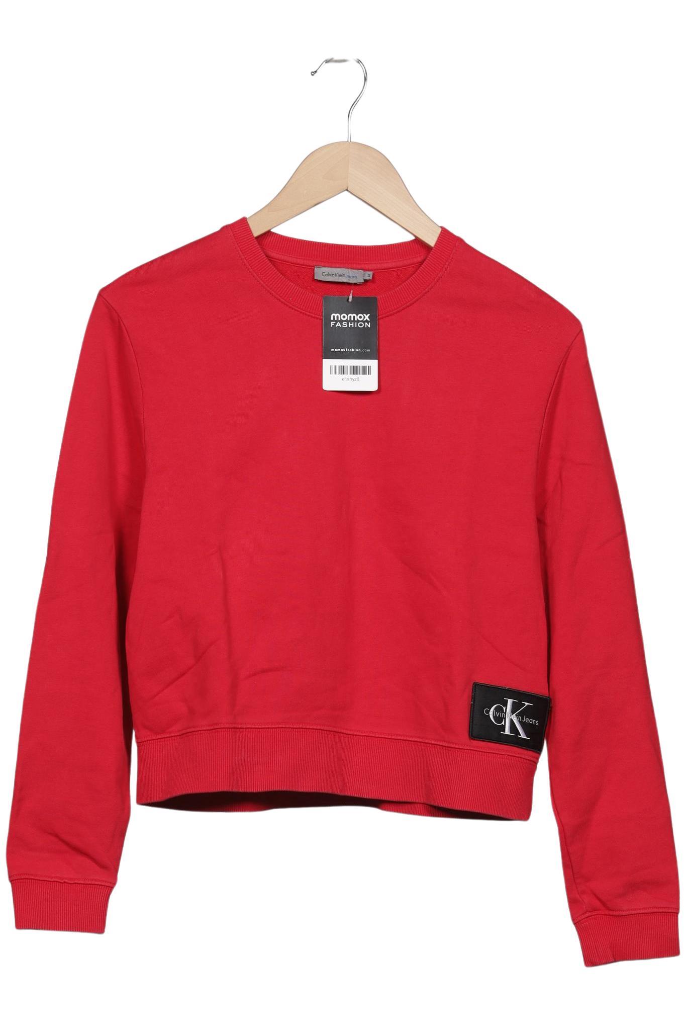 

Calvin Klein Jeans Damen Sweatshirt, rot, Gr. 36