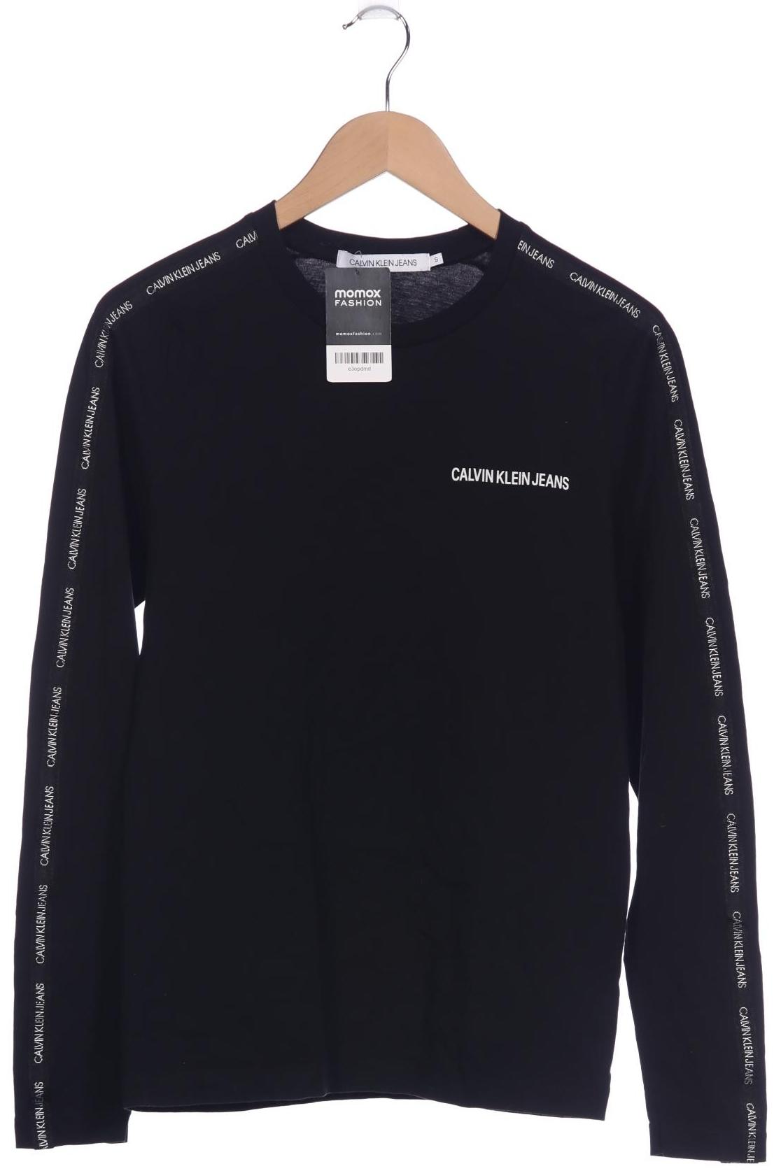 

Calvin Klein Jeans Herren Langarmshirt, schwarz, Gr. 46