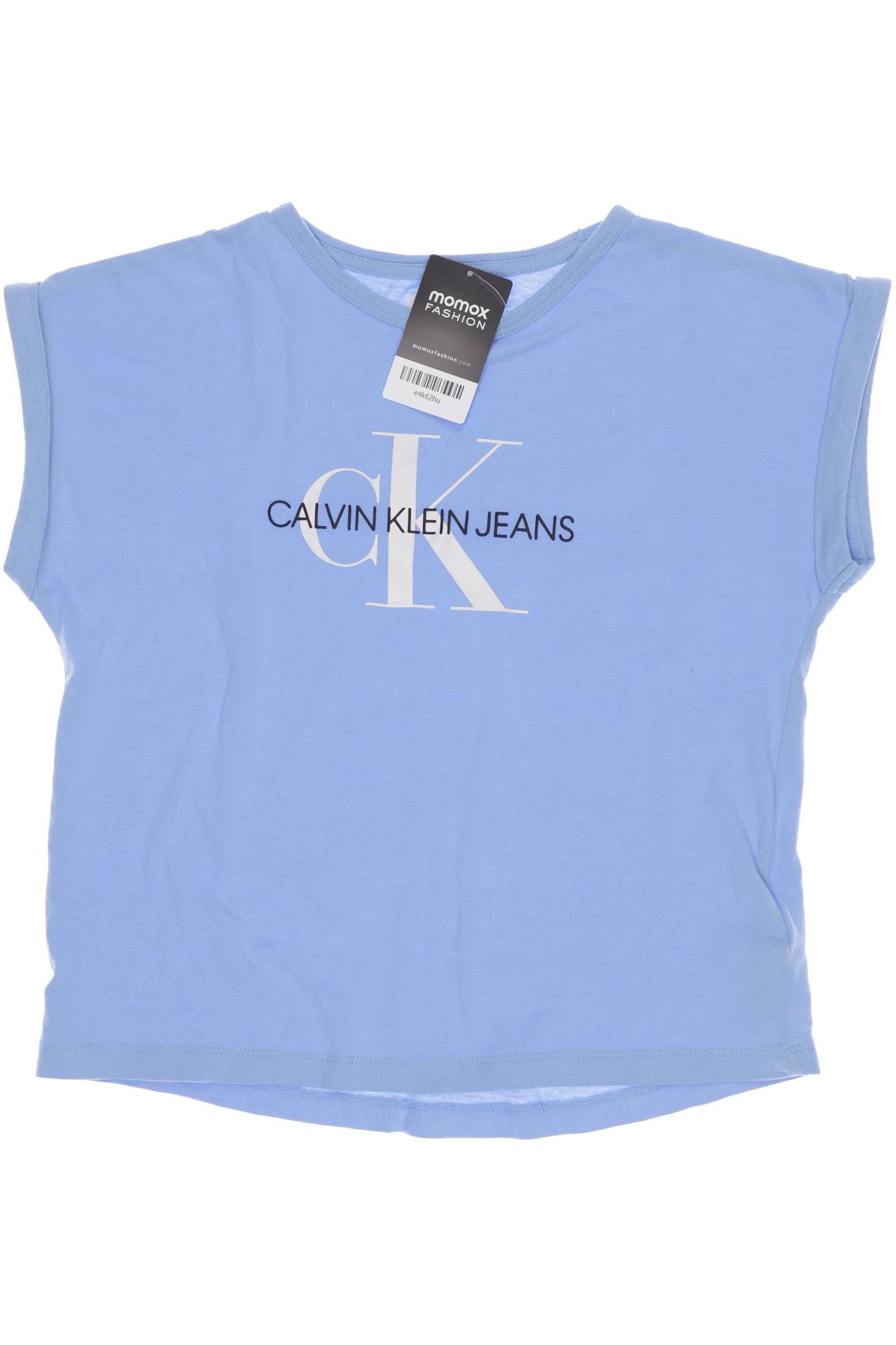 

Calvin Klein Jeans Damen T-Shirt, blau, Gr. 152