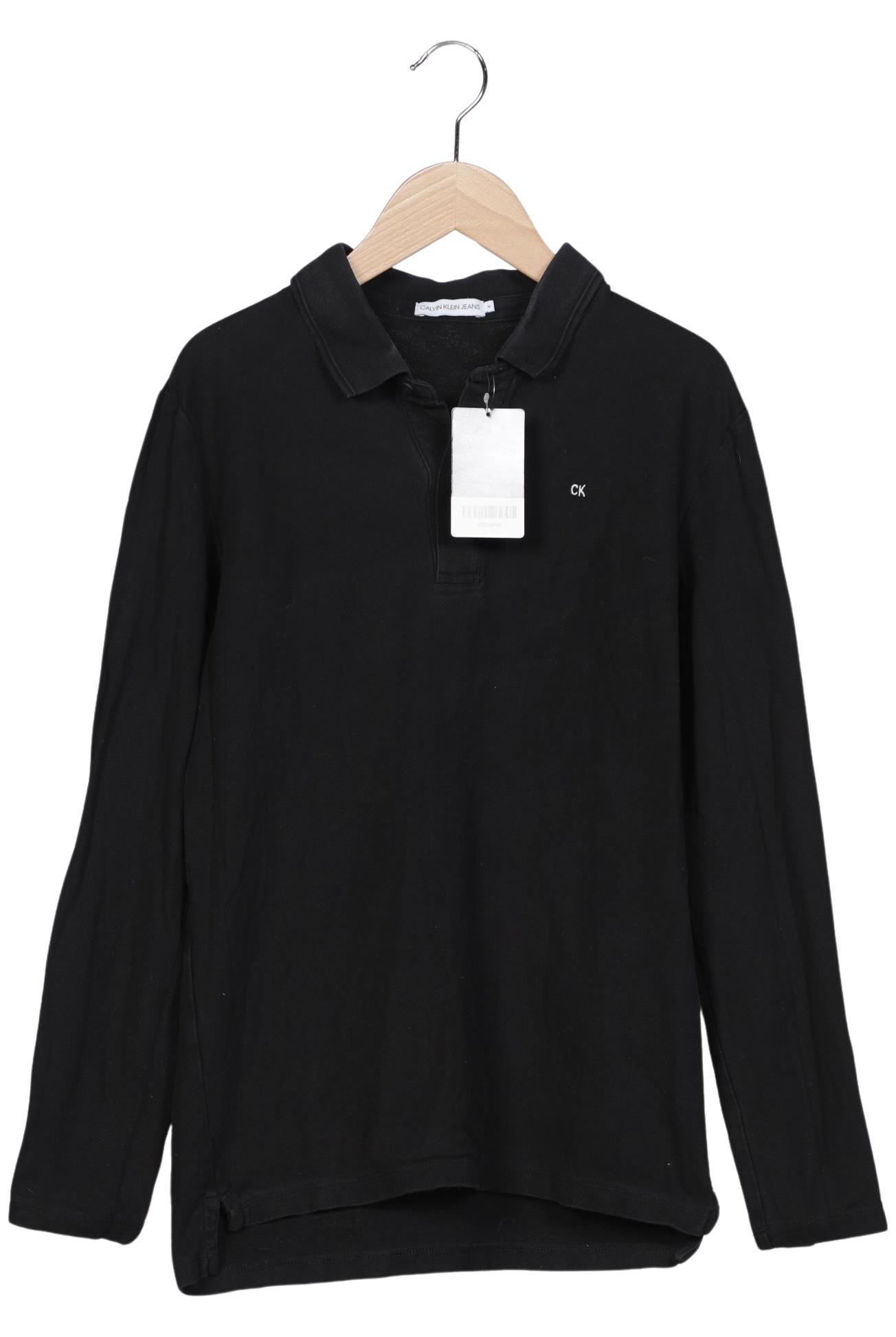 

Calvin Klein Jeans Herren Poloshirt, schwarz, Gr. 170