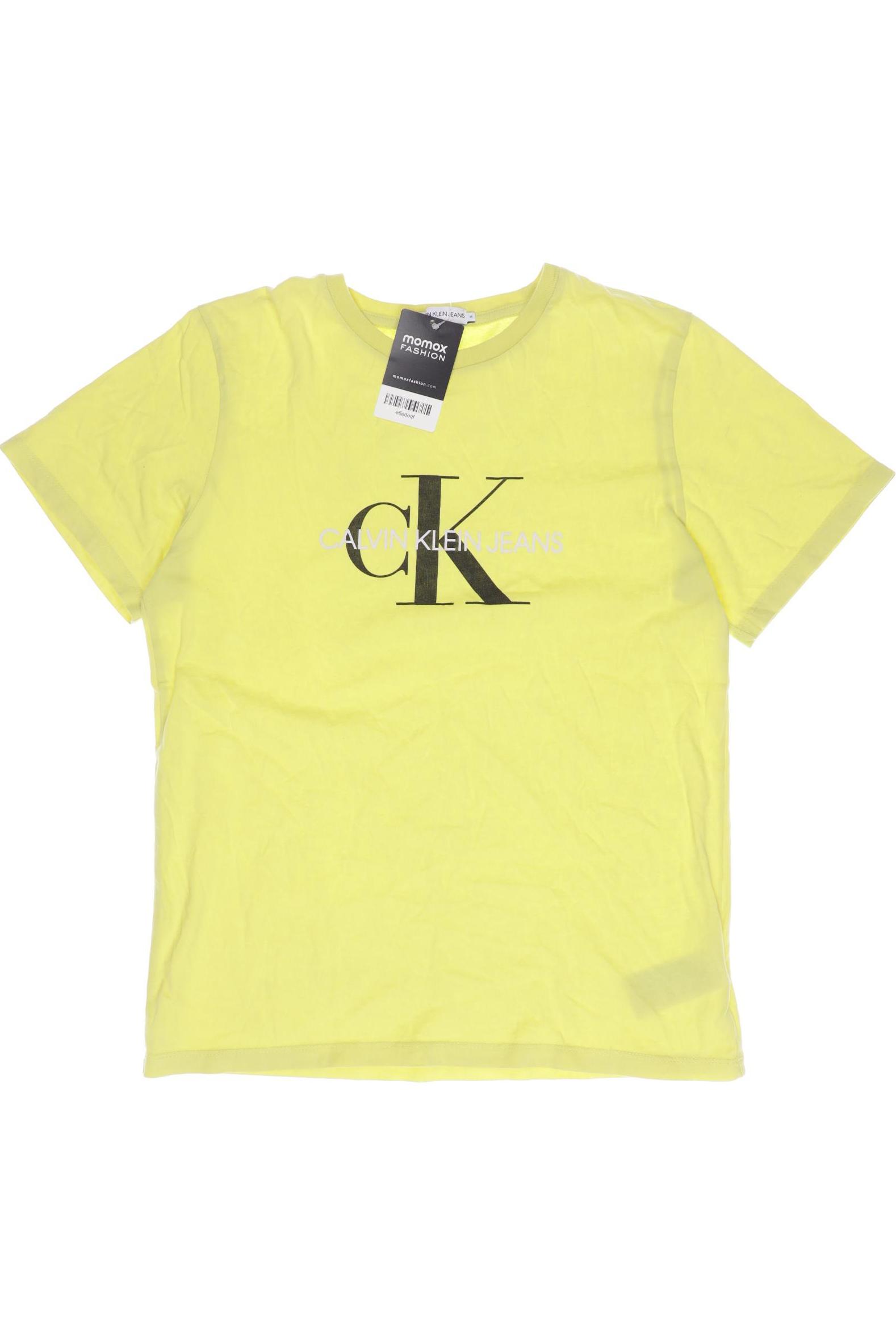 

Calvin Klein Jeans Damen T-Shirt, gelb, Gr. 170