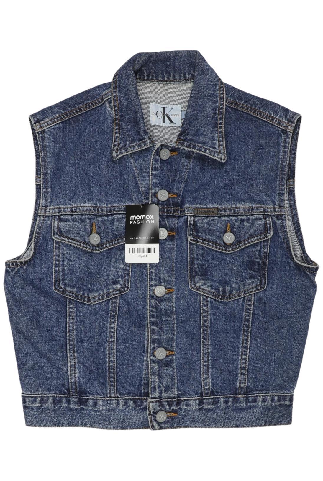 

Calvin Klein Jeans Damen Weste, blau, Gr. 38